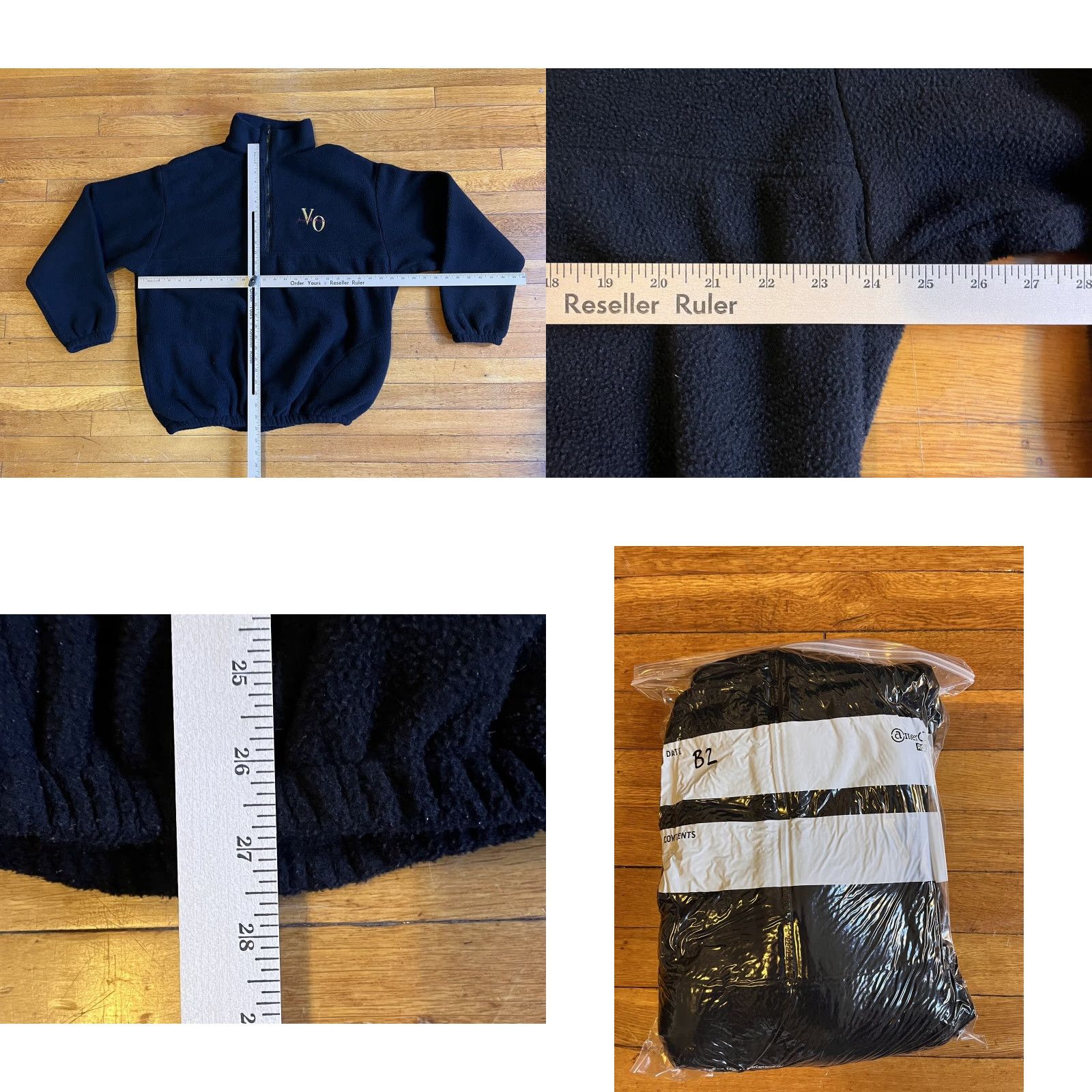 Vintage VINTAGE Seagrams VO Whiskey 1/2 Zip Sweatshirt Men’s XL Black Fleece 1/2 Zip Pullover Size US XL / EU 56 / 4 - 8 Thumbnail