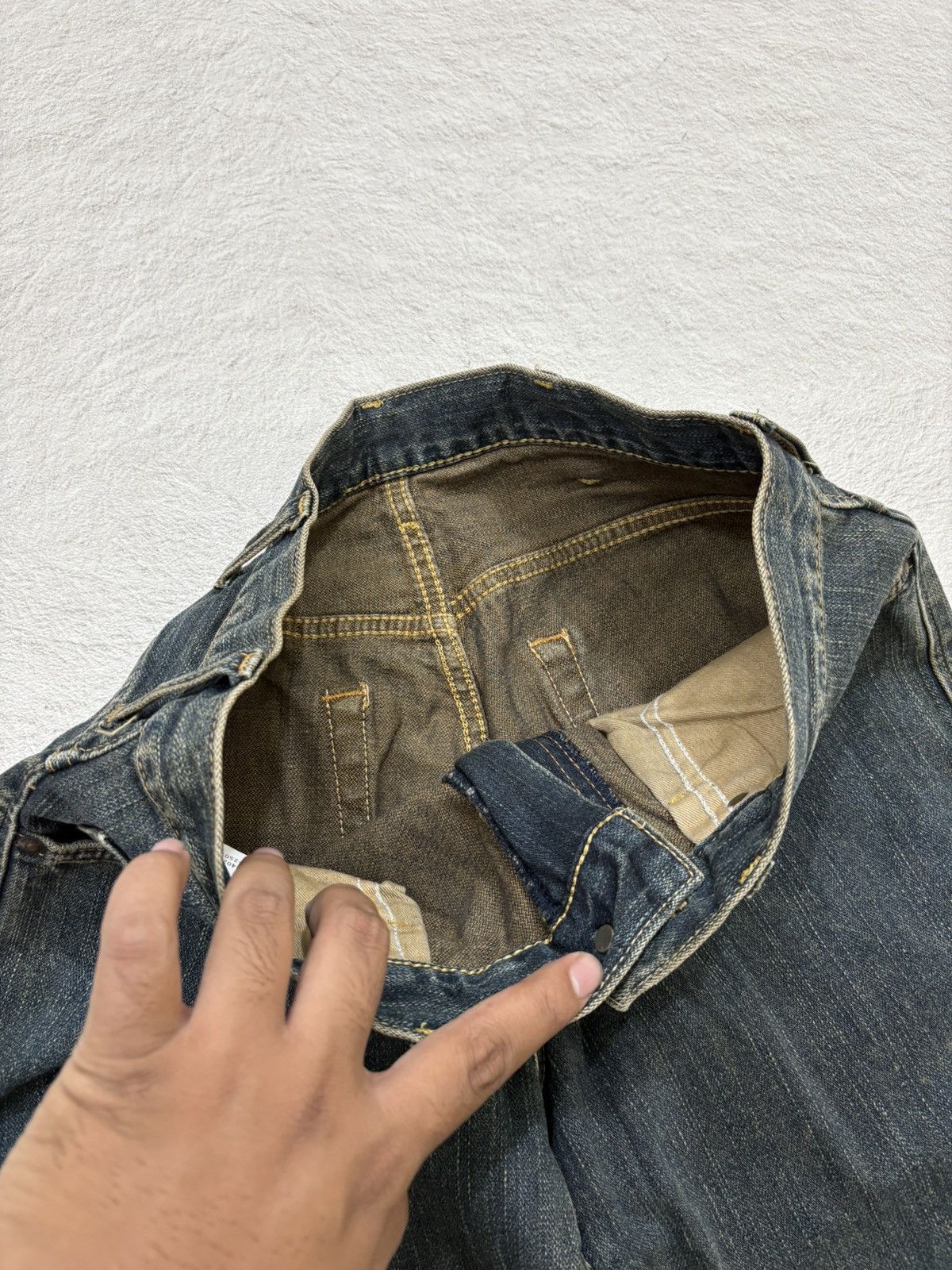 Hysteric Glamour 2000s Wrangler japan mudwash enginered Denim y2k style Size US 30 / EU 46 - 4 Thumbnail