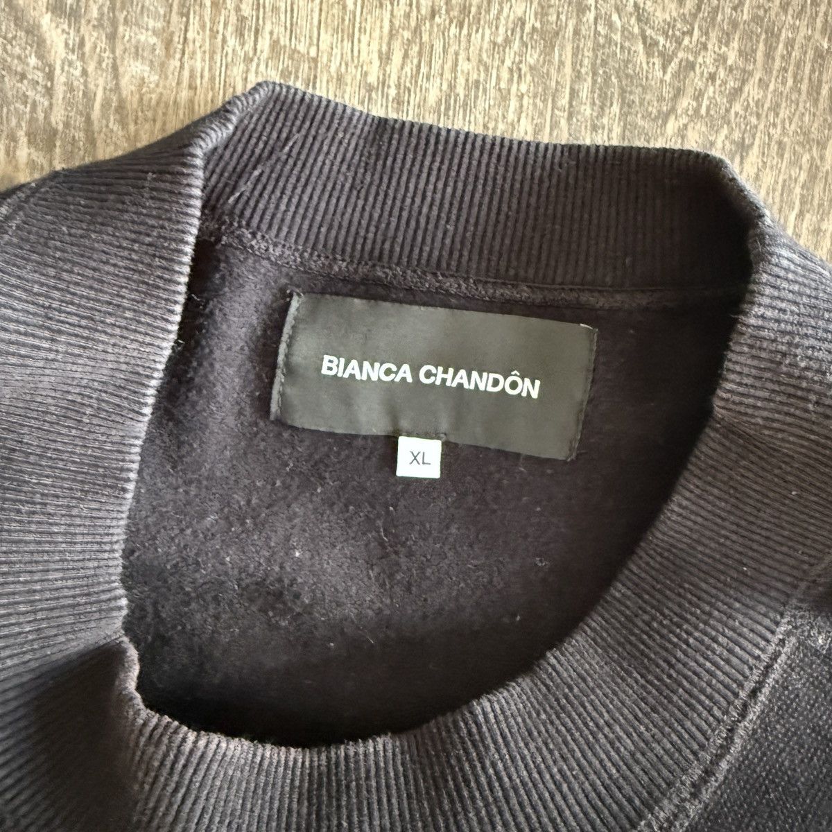 BIANCA CHANDON Bianca Chandon sweatshirt - Black Size US XL / EU 56 / 4 - 2 Thumbnail
