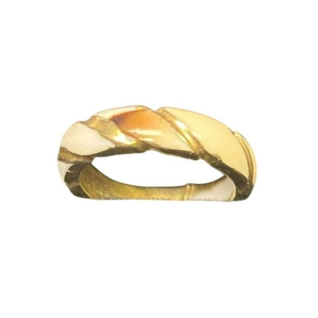 Other Shell and Gold Painted Ring Size 5.5 Size ONE SIZE - 2 Thumbnail