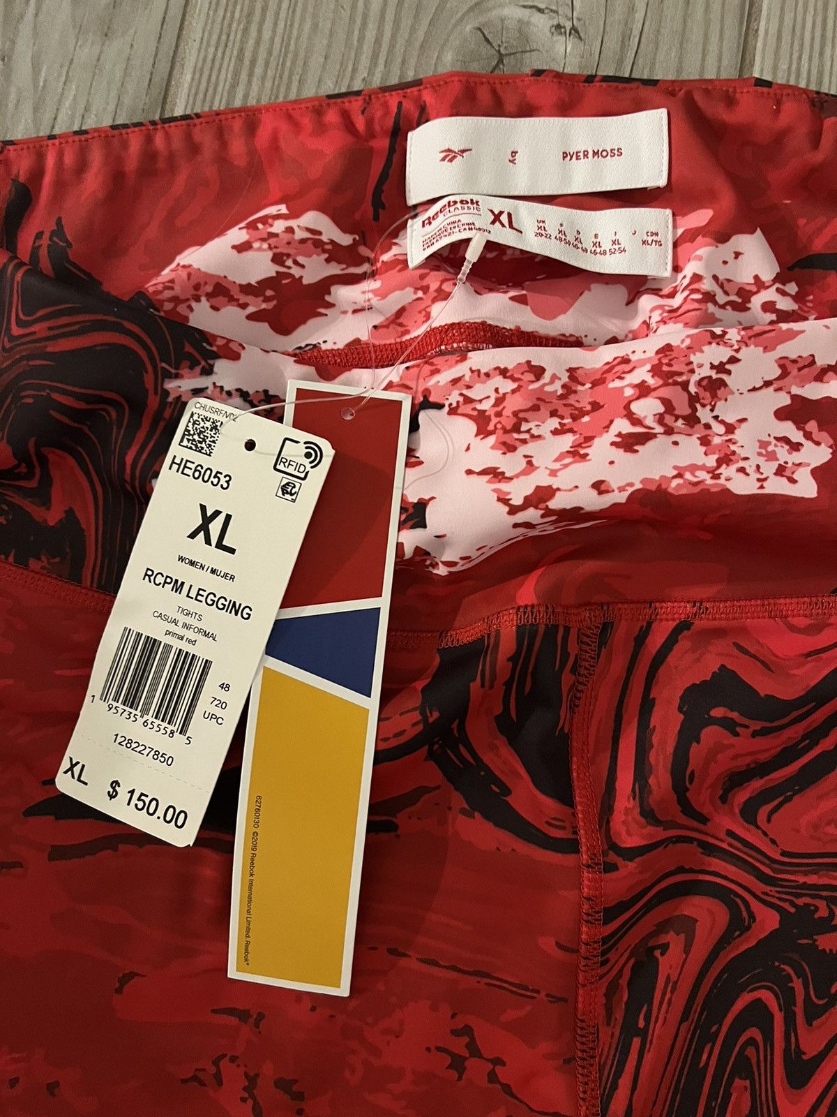 Pyer Moss Pyer Moss x Reebok Red pants Size 38" / US 16 / IT 52 - 3 Thumbnail