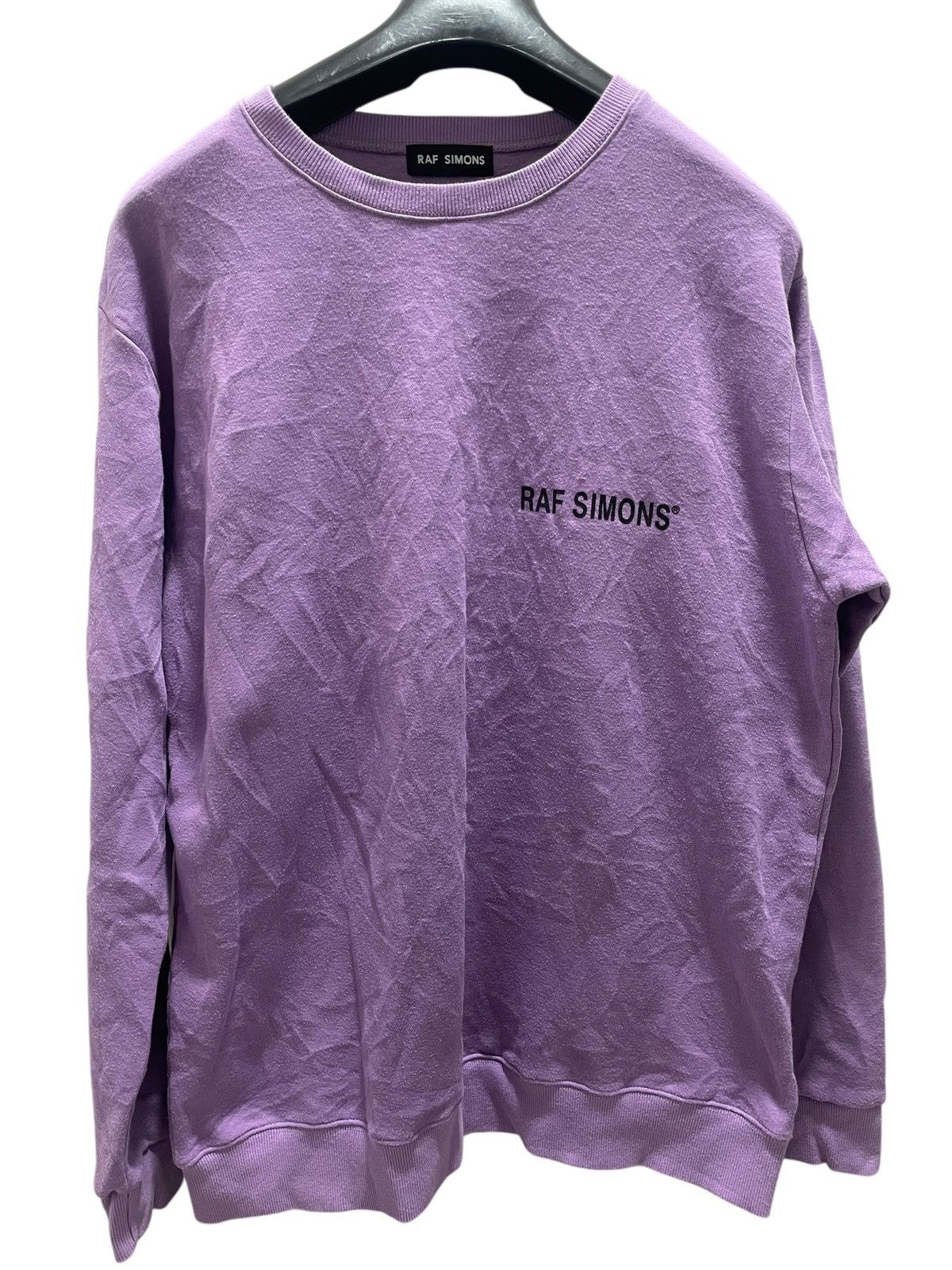 Japanese Brand Inspired by Raf simons sweater big logo on back Size US L / EU 52-54 / 3 - 2 Thumbnail