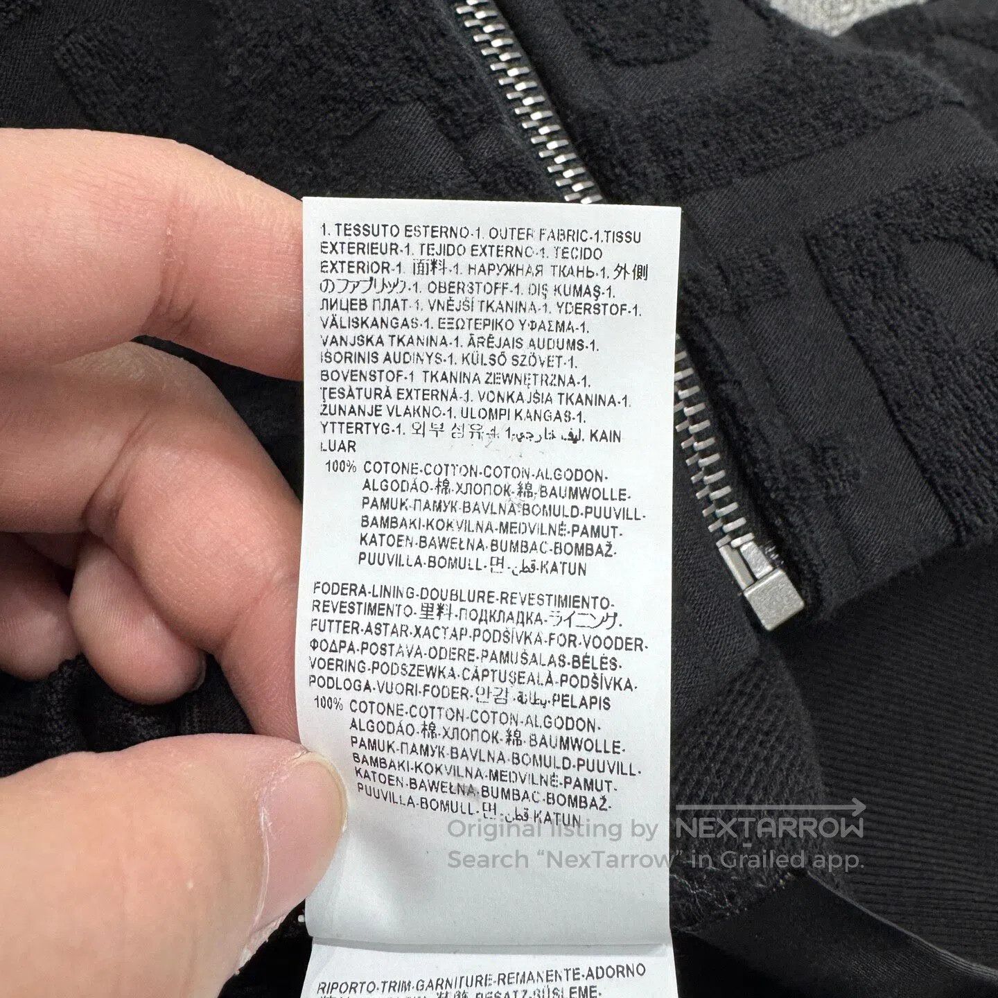 Versace Versace Letter-printed hooded hoodie| Size US L / EU 52-54 / 3 - 4 Thumbnail