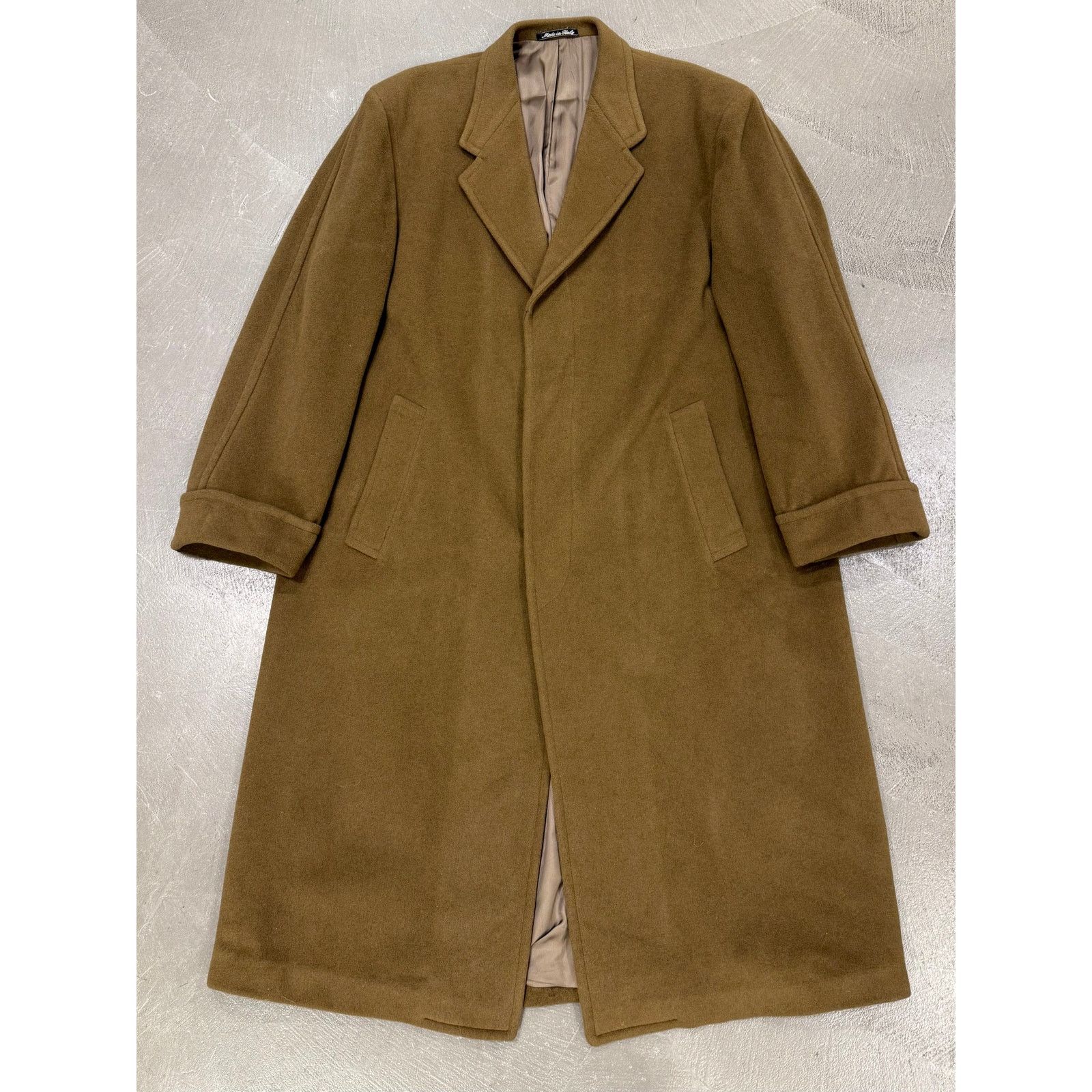 Giorgio Armani 1990s Emporio Armani long wool kashmir coat Size US M / EU 48-50 / 2 - 1 Thumbnail