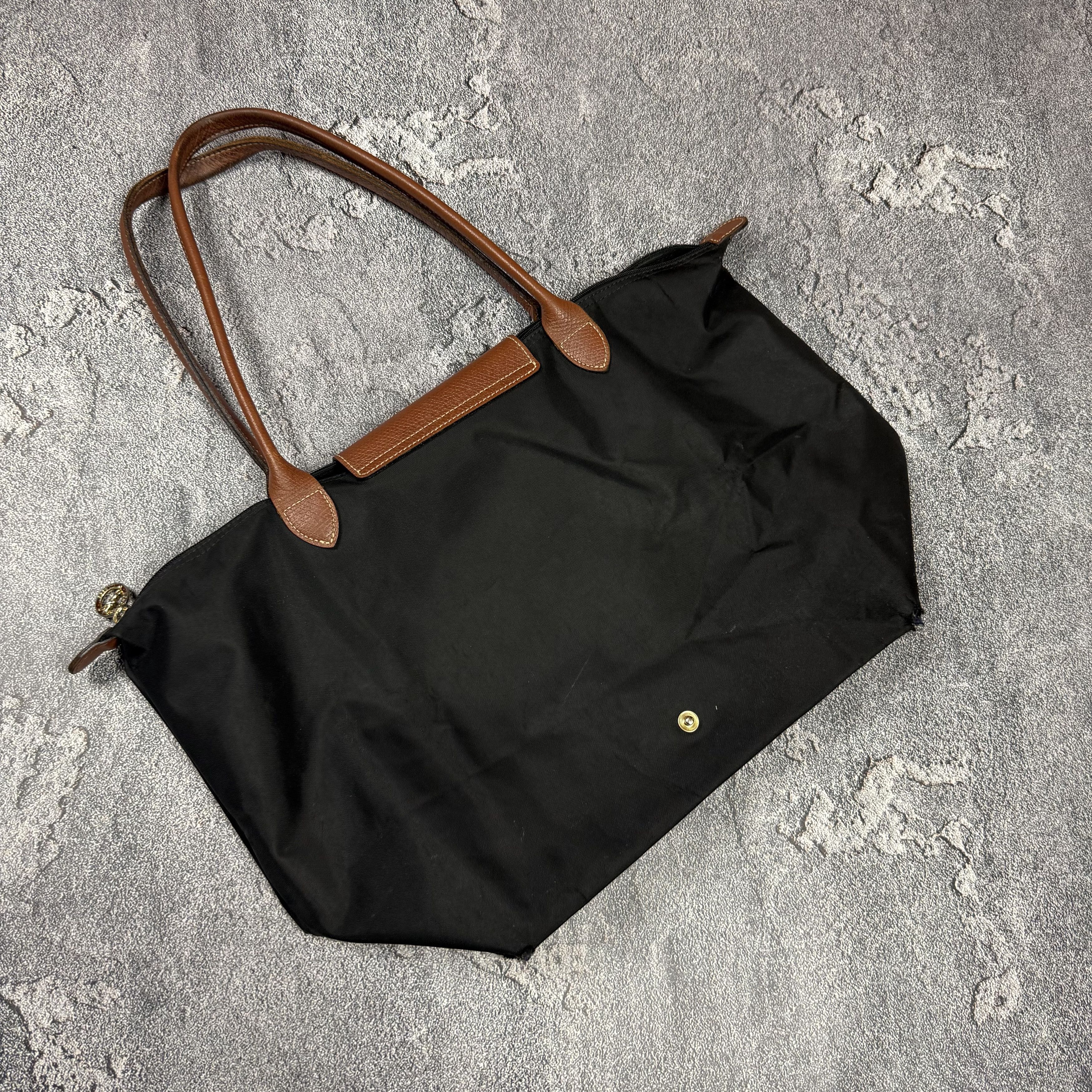 Longchamp Vintage Longchamp Les Pliages Shopping Nylon Bag Shoulder Size ONE SIZE - 8 Thumbnail