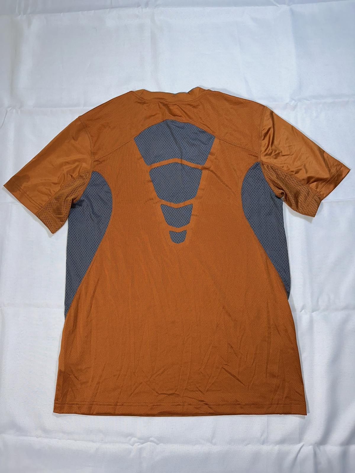 Nike Nike Pro Combat Dri-Fit Orange Compression Performance Center Swoosh Shirt Size US L / EU 52-54 / 3 - 3 Thumbnail