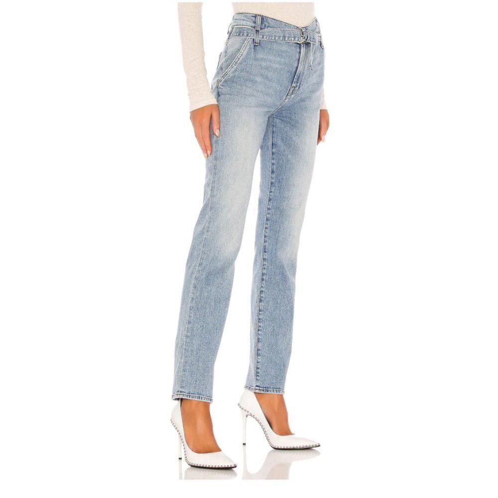 7 For All Mankind 7 For All Mankind Paperbag Slim Straight Size 25 Size 25" / US 0 / IT 36 - 3 Thumbnail
