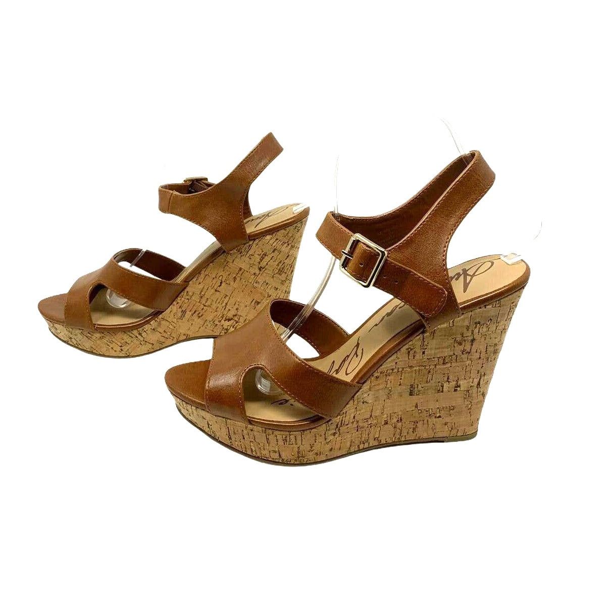 American Rag American Rag Rochelle Cognac Wedge Slingback Sandals Size 9 Size US 9 / IT 39 - 2 Thumbnail