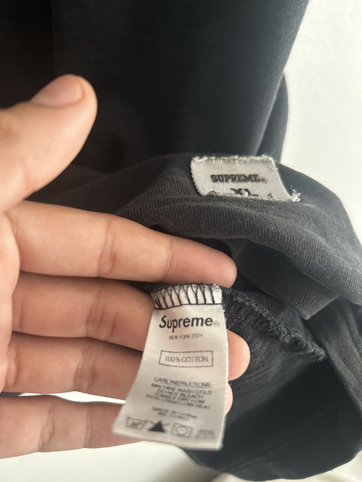Supreme Supreme Short sleeve t-shirt blurred supreme logo 2021 Size US XL / EU 56 / 4 - 4 Thumbnail