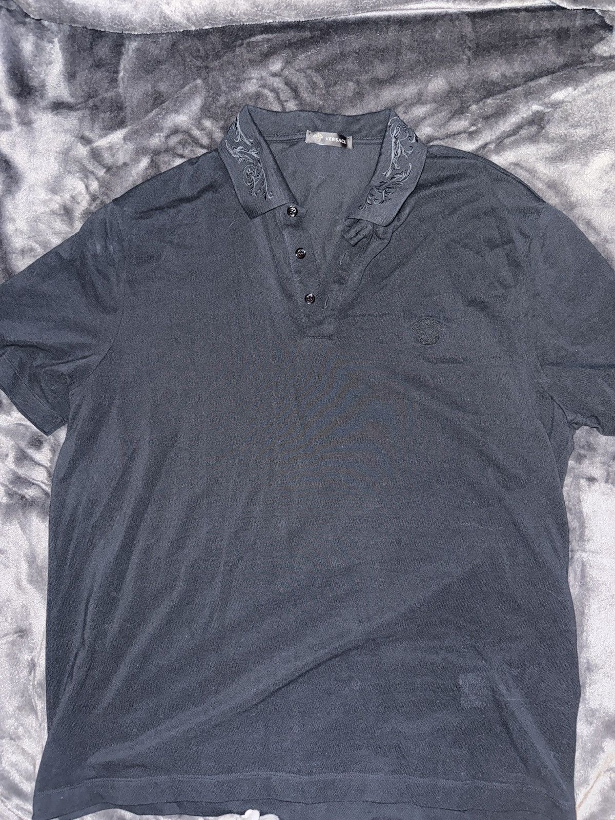 Versace Versace Embroidery Collar Size US XXL / EU 58 / 5 - 3 Thumbnail
