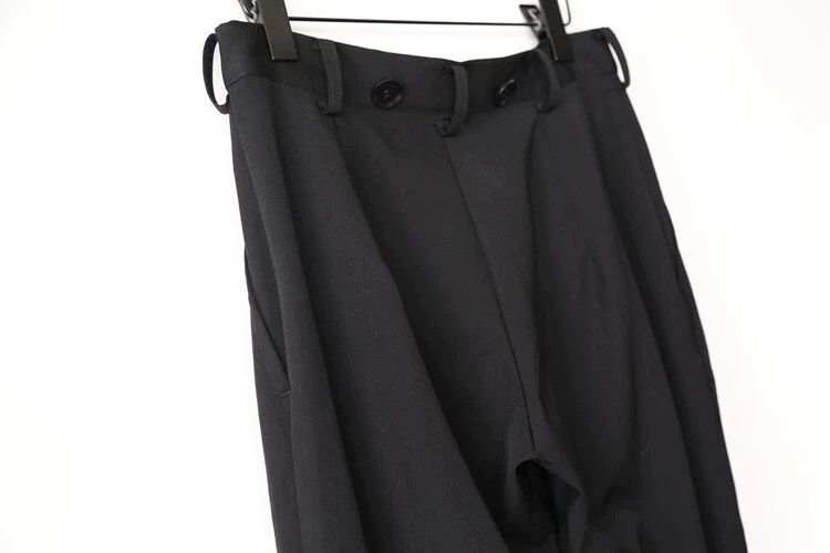 Yohji Yamamoto Yohji Yamamoto size 1 Black medium breeches pants Size US 28 / EU 44 - 5 Thumbnail