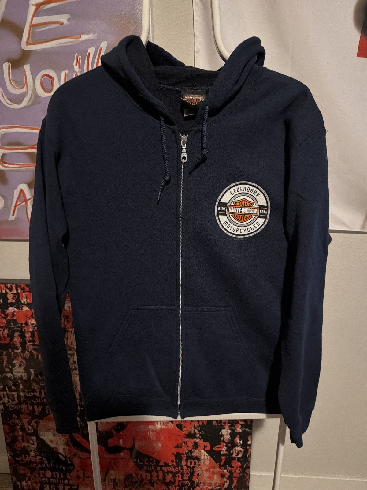 Harley Davidson Harley zip-up Hoodie Size US S / EU 44-46 / 1 - 1 Thumbnail