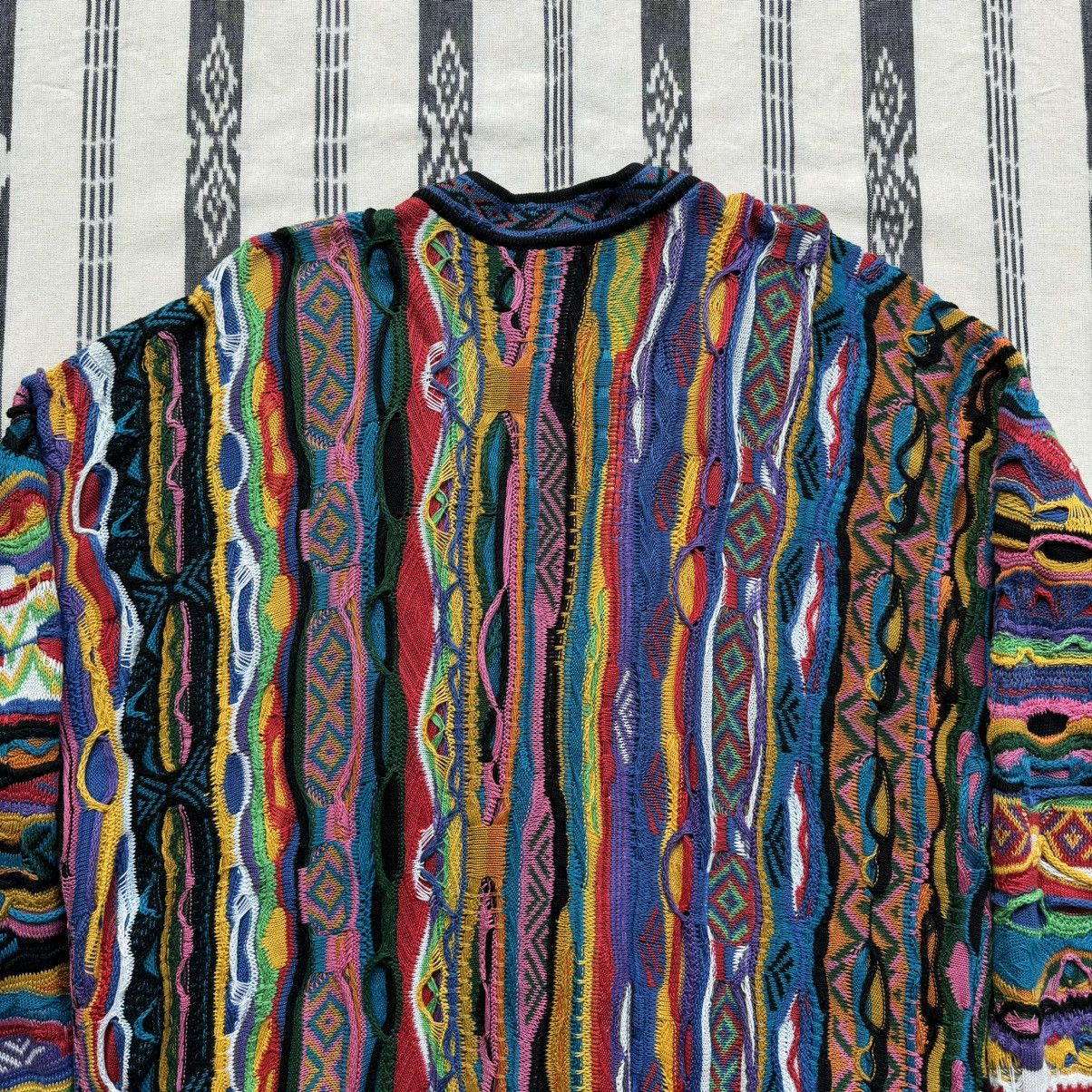 Coogi × Vintage 90's Coogi Cardigan Size US S / EU 44-46 / 1 - 7 Thumbnail