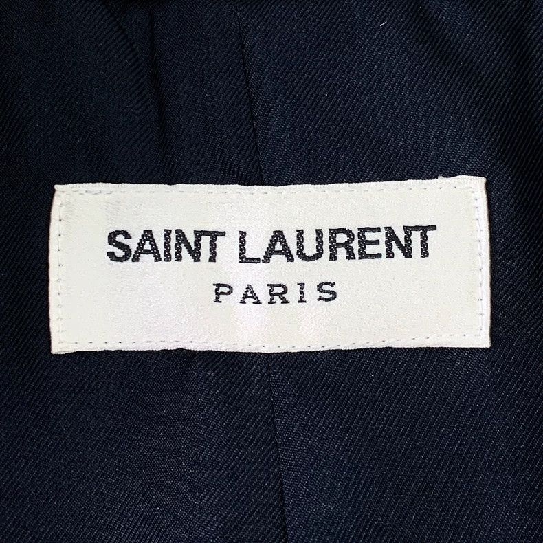 Saint Laurent Paris Saint Laurent Brown leopard-print V-neck long-sleeved blaze Size US M / EU 48-50 / 2 - 5 Thumbnail