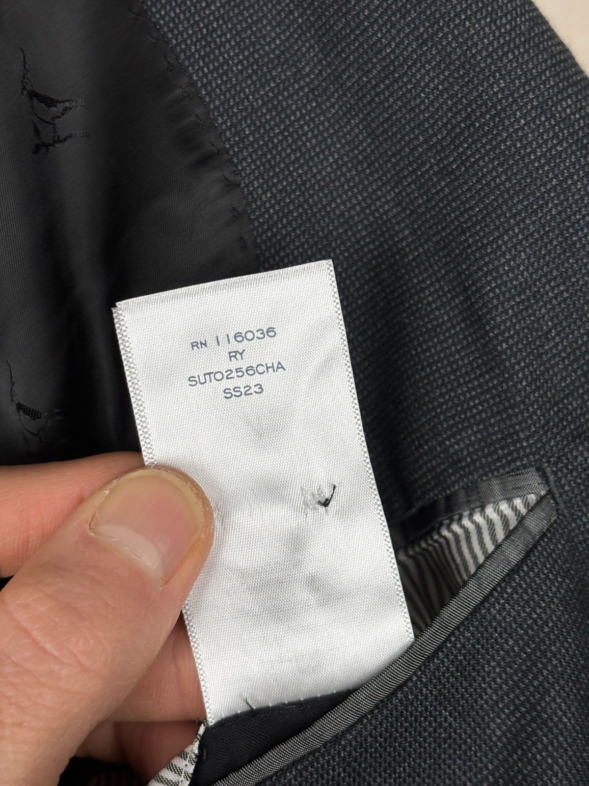 Charles Tyrwhitt Charles Tyrwhitt Super 120s Wool Blazer Size UK/US 44L EU 54 Size 44L - 14 Thumbnail