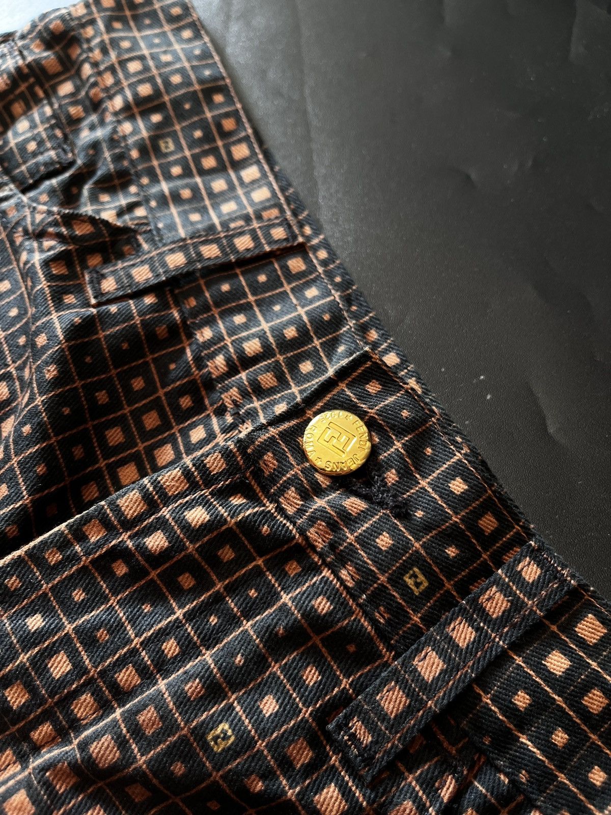 Fendi Fendi Zucca Monogram Jeans Size US 29 - 8 Thumbnail