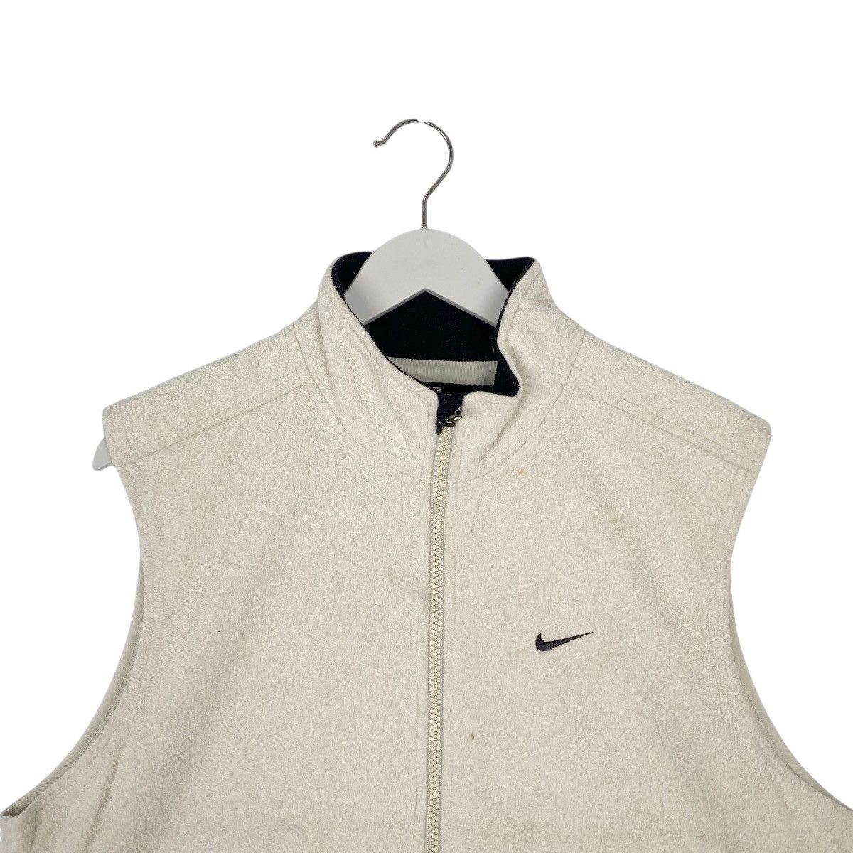 Other Vintage Nike Tiger Woods Vest Fleece Full Zip Beige Size S Size US S / EU 44-46 / 1 - 4 Thumbnail