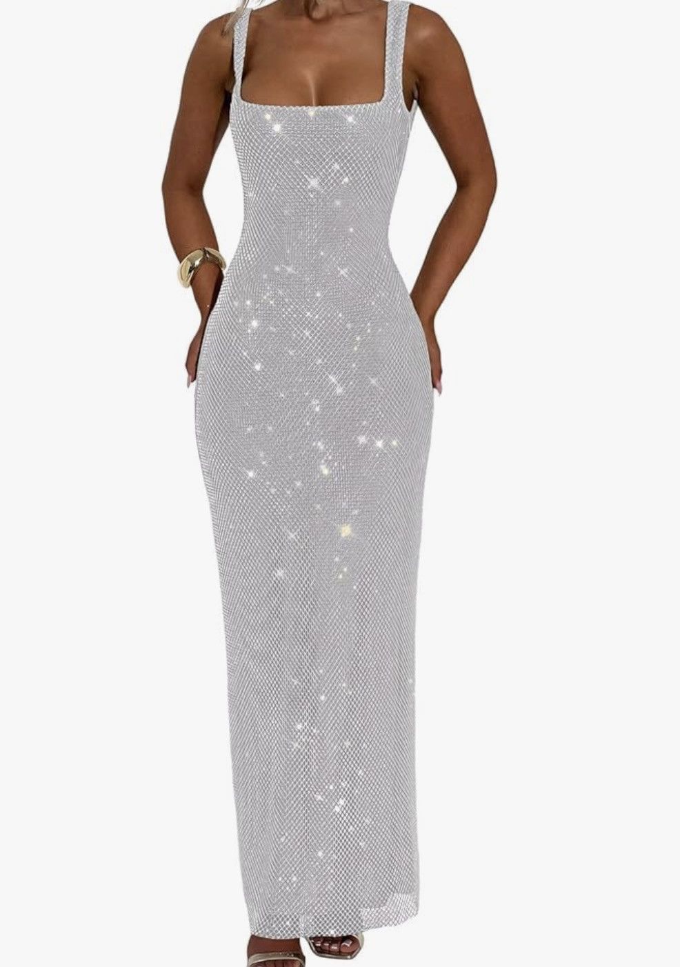 Other Sequin Dress white Size XL / US 12-14 / IT 48-50 - 1 Thumbnail