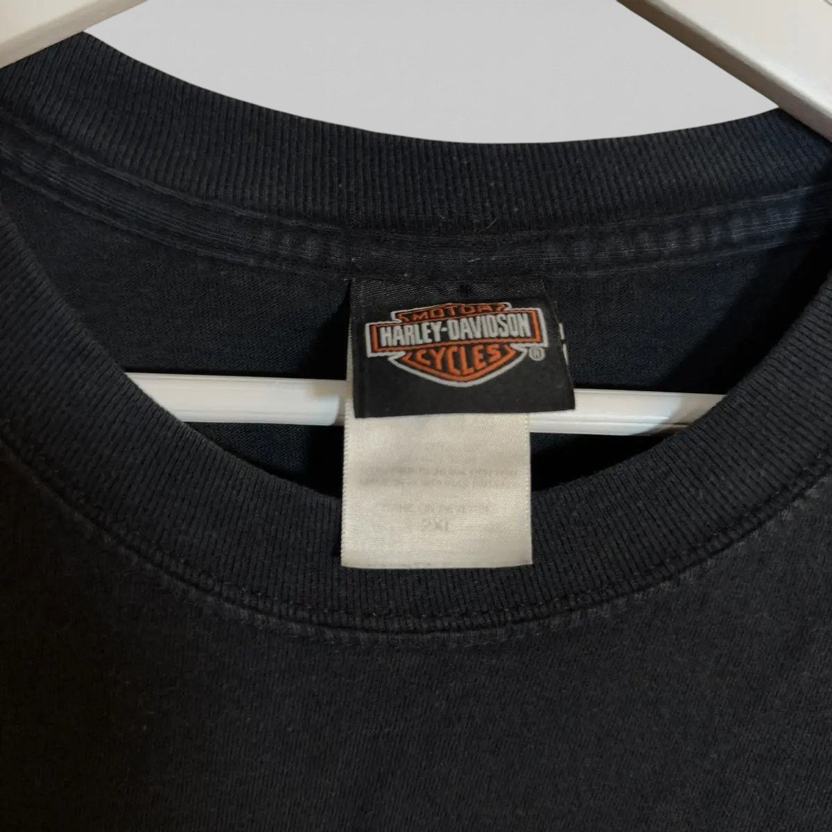 Harley Davidson Vintage Y2K Harley Davidson Rochester New Hampshire Tee Size US XXL / EU 58 / 5 - 5 Thumbnail