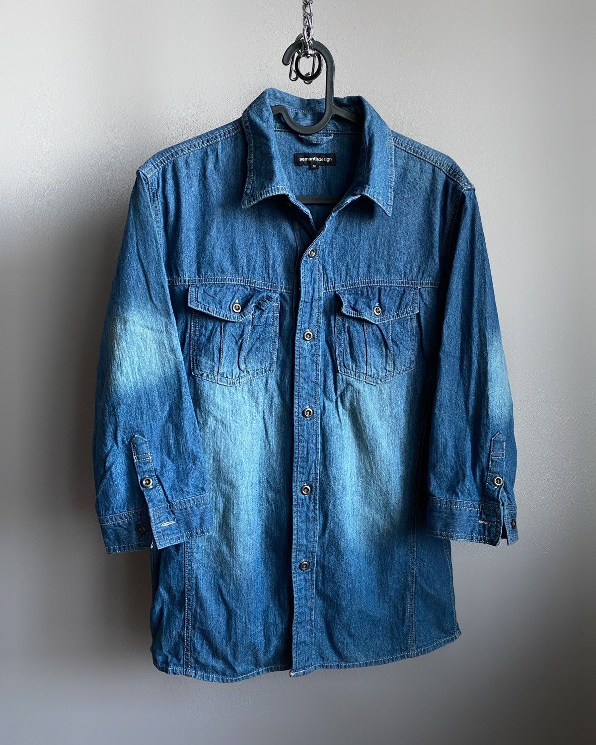 Semantic Design archive japanese 3/4 shirt
