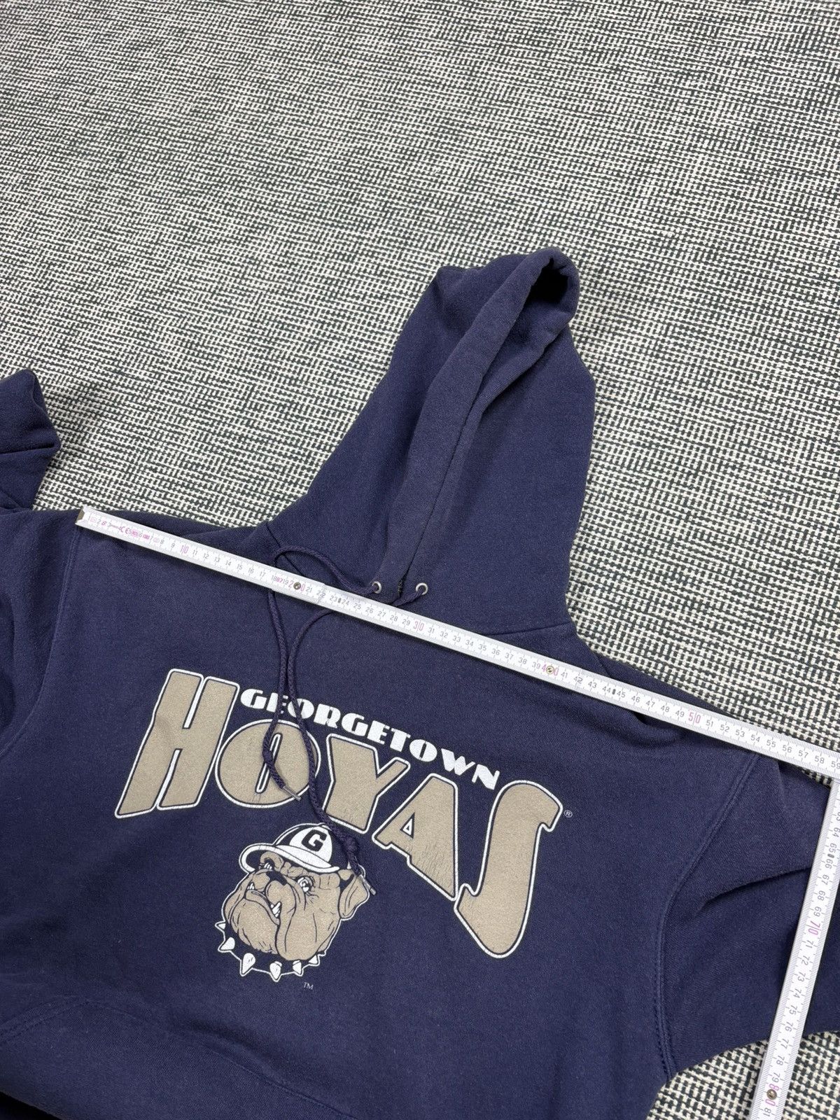 Nutmeg 90s nutmeg sick fade Georgetown Hoyas college hoodie Size US M / EU 48-50 / 2 - 8 Thumbnail