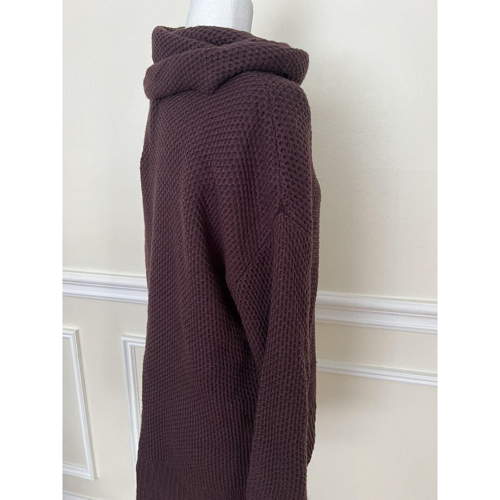 Sanctuary Sanctuary women burgundy sweater knitted warm Size M A003024 Size M / US 6-8 / IT 42-44 - 5 Thumbnail