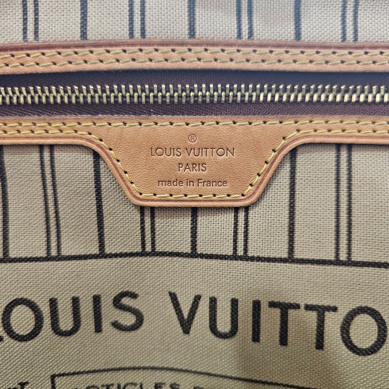 Louis Vuitton Neverfull MM Monogram Canvas Tote Bag Brown - Preowned Size ONE SIZE - 11 Thumbnail