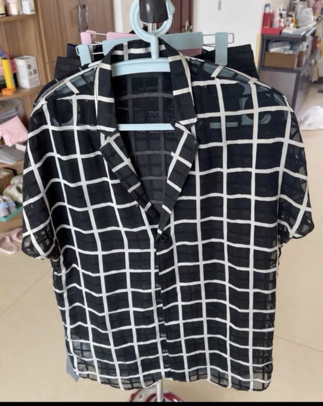 Emporio Armani runway short sleeve shirt