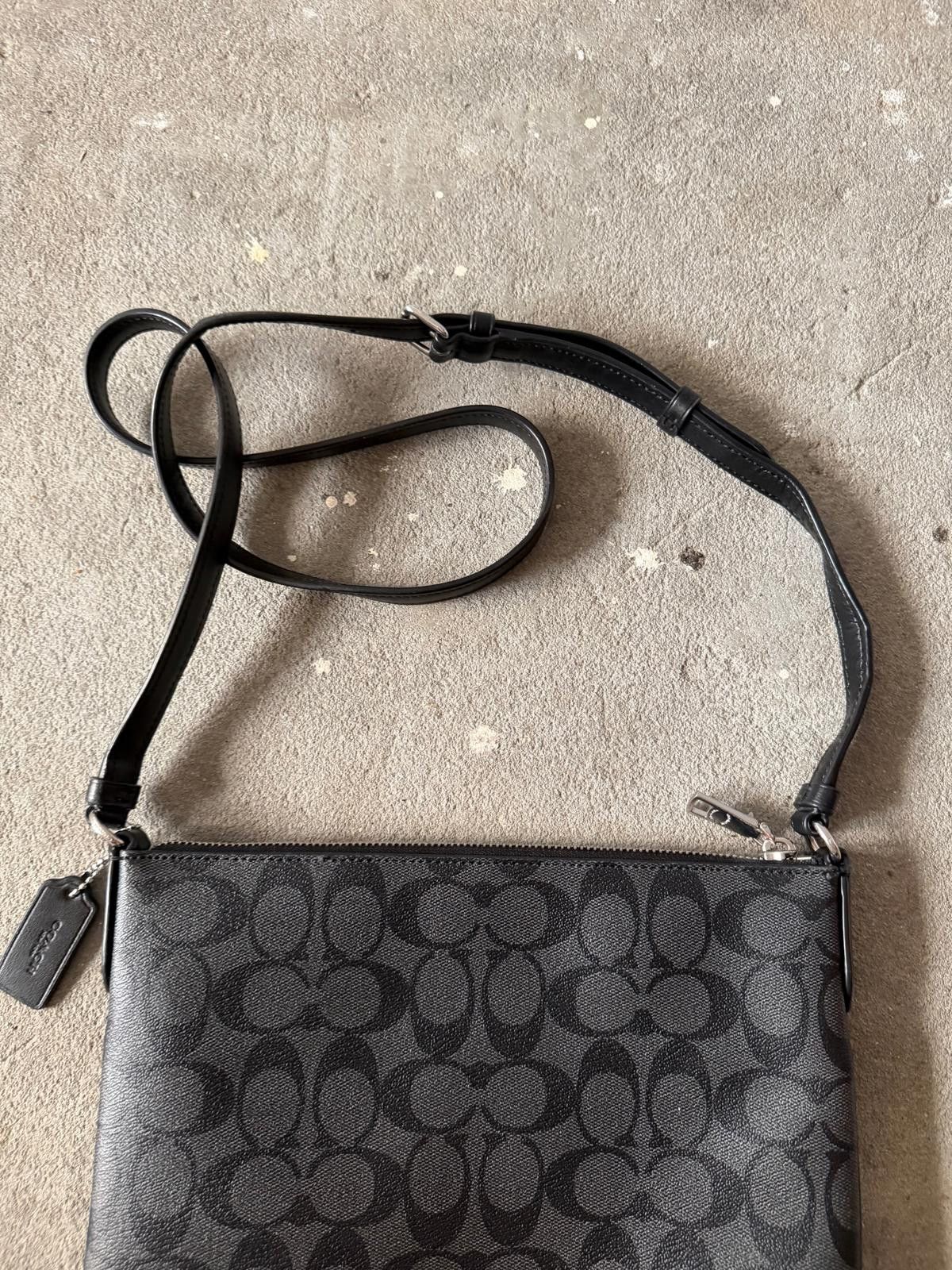 Coach Coach Signature Rowan File Corssbody Bag Black Size ONE SIZE - 8 Thumbnail