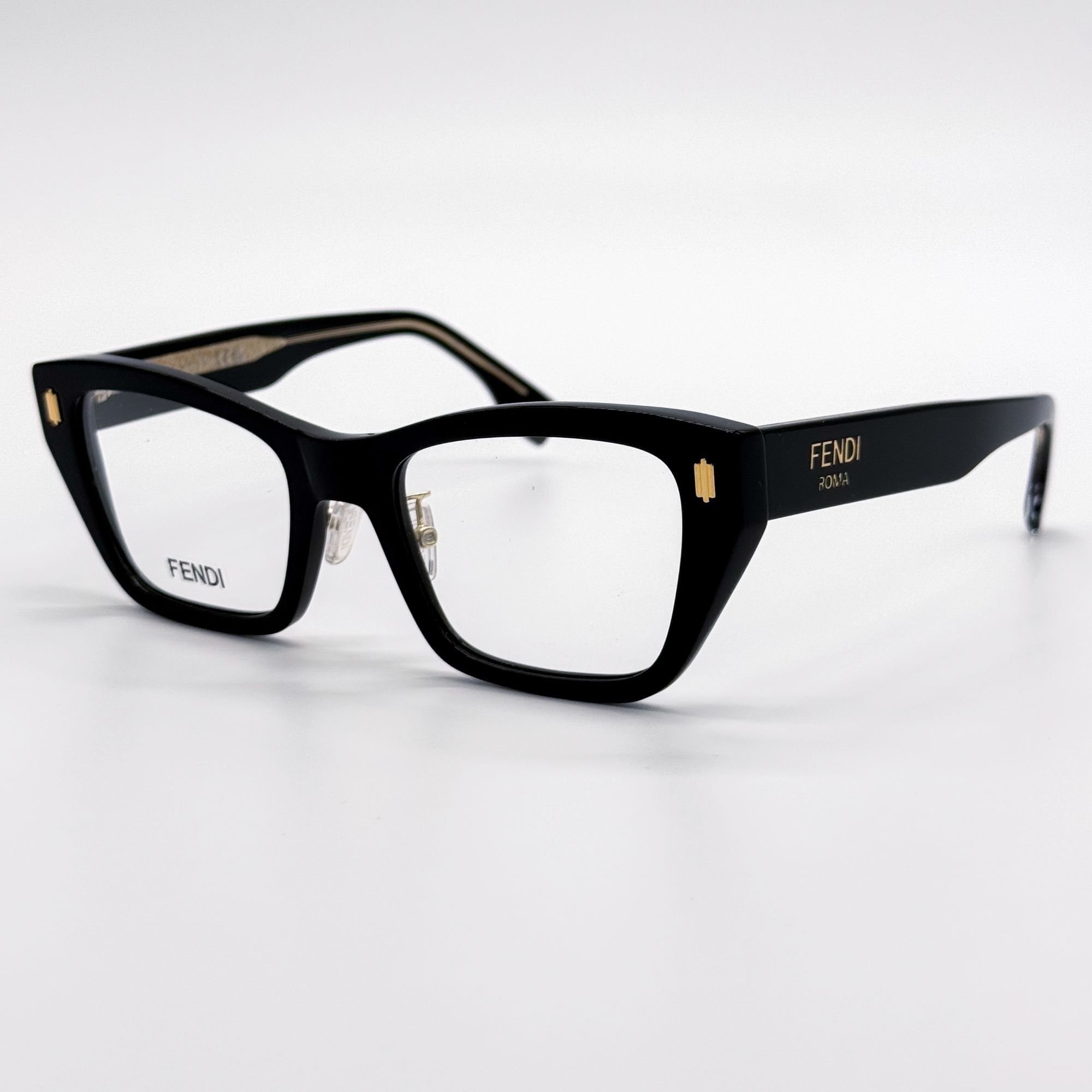 Fendi NEW FENDI EYEGLASSES FE50118F 001 BLACK WOMEN EYEWEAR Size ONE SIZE - 2 Thumbnail