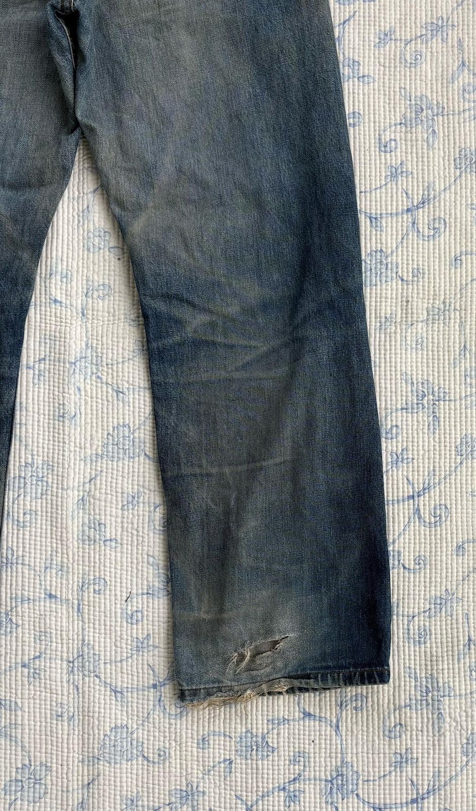 Levi's × Levi's Vintage Clothing × Vintage Vintage Levi's Distressed Denim Pant Size US 31 - 14 Thumbnail