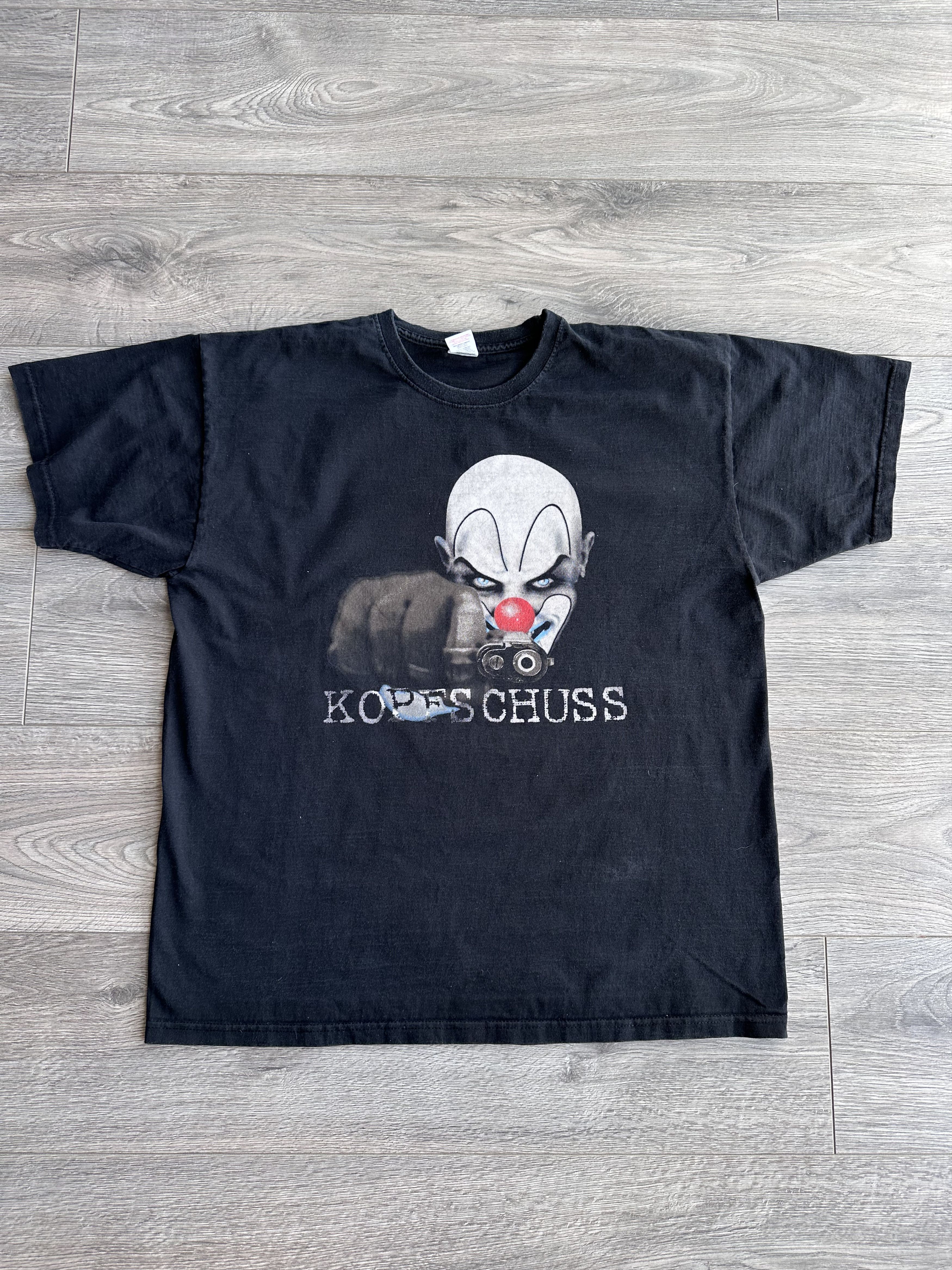 Band Tees × Vintage Megaherz kopfschuss vintage t shirt Size US XL / EU 56 / 4 - 1 Thumbnail