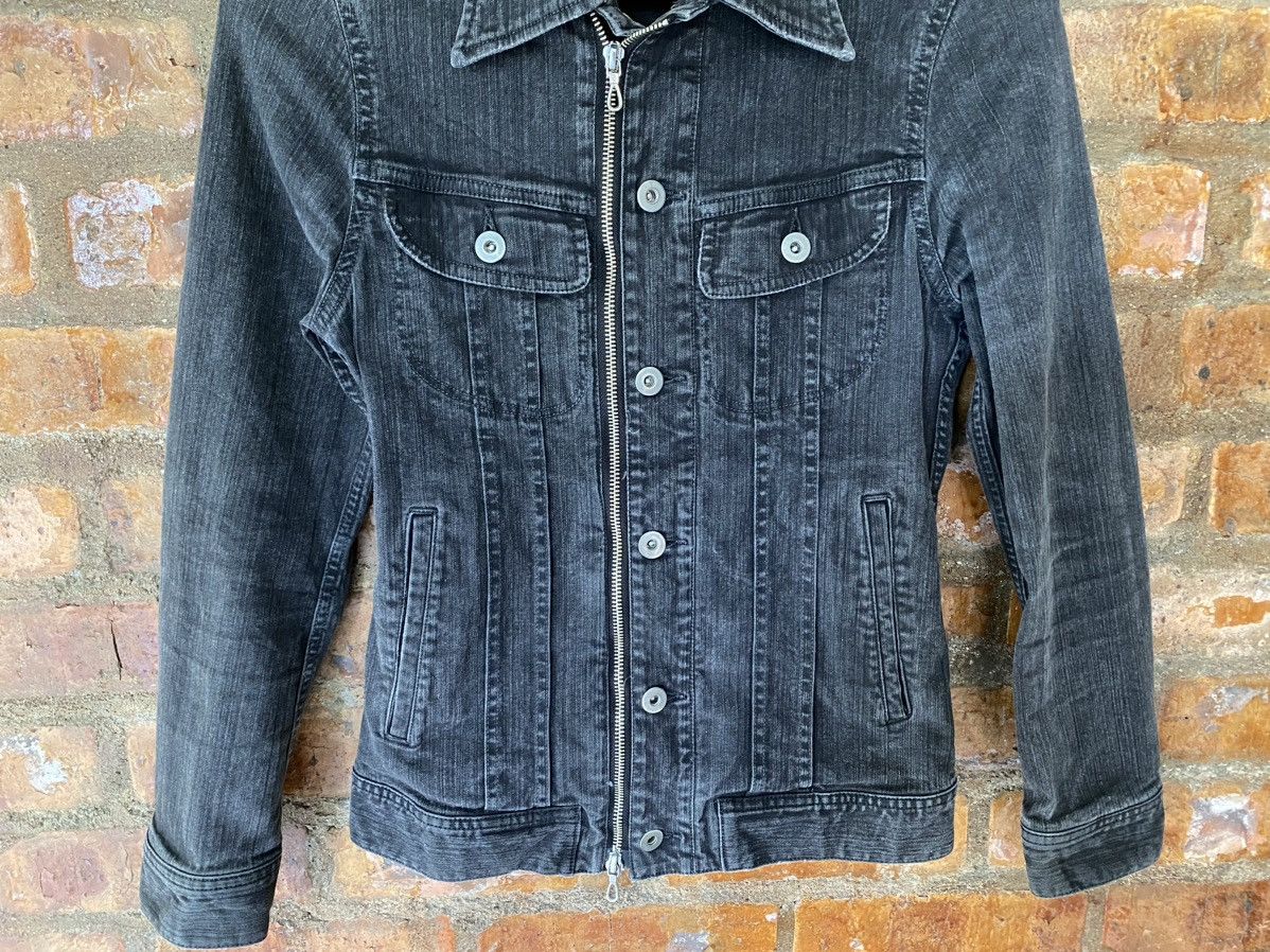 5351 POUR LES HOMMES × Beauty Beast × Japanese Brand 2000s Moonage Devilment Dual Zipper and Butterfly wash denim Size S / US 4 / IT 40 - 4 Thumbnail