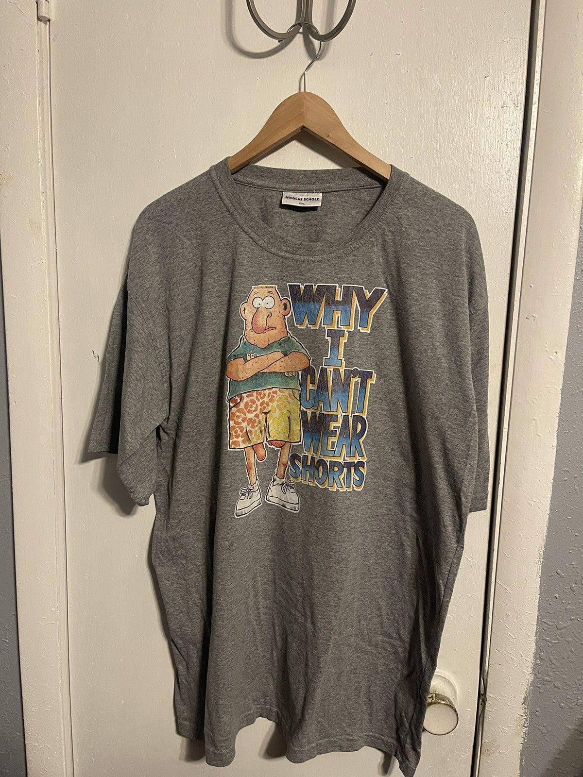 Japanese Brand Nicolas Scholz Shorts Tee Size US XXL / EU 58 / 5 - 1 Thumbnail