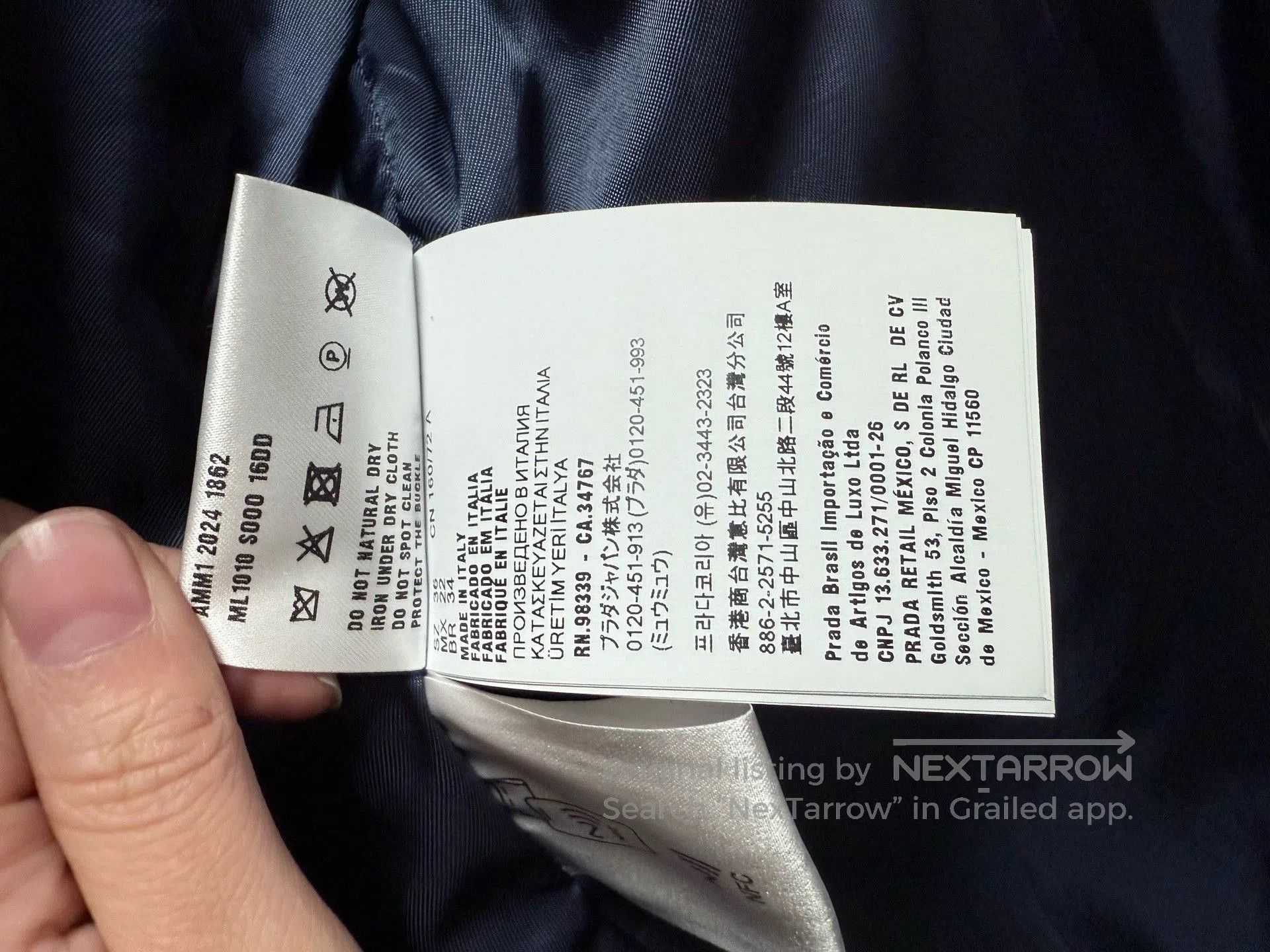 Miu Miu Miumiu Embroidered Logo Corduroy Puffer Jacket. Size XS / US 0-2 / IT 36-38 - 7 Thumbnail