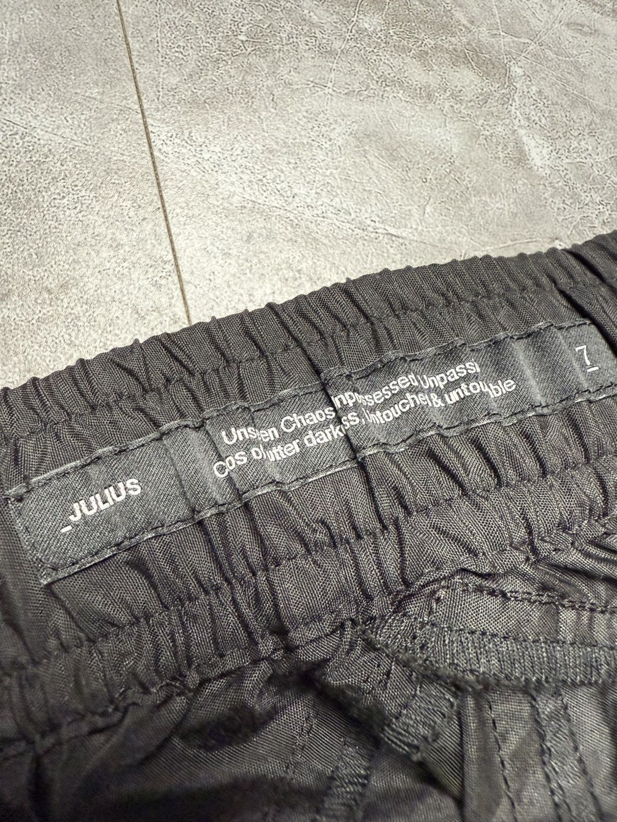 Julius Julius F/W 22 Erebus Front Covered Pants Size US 30 / EU 46 - 8 Thumbnail