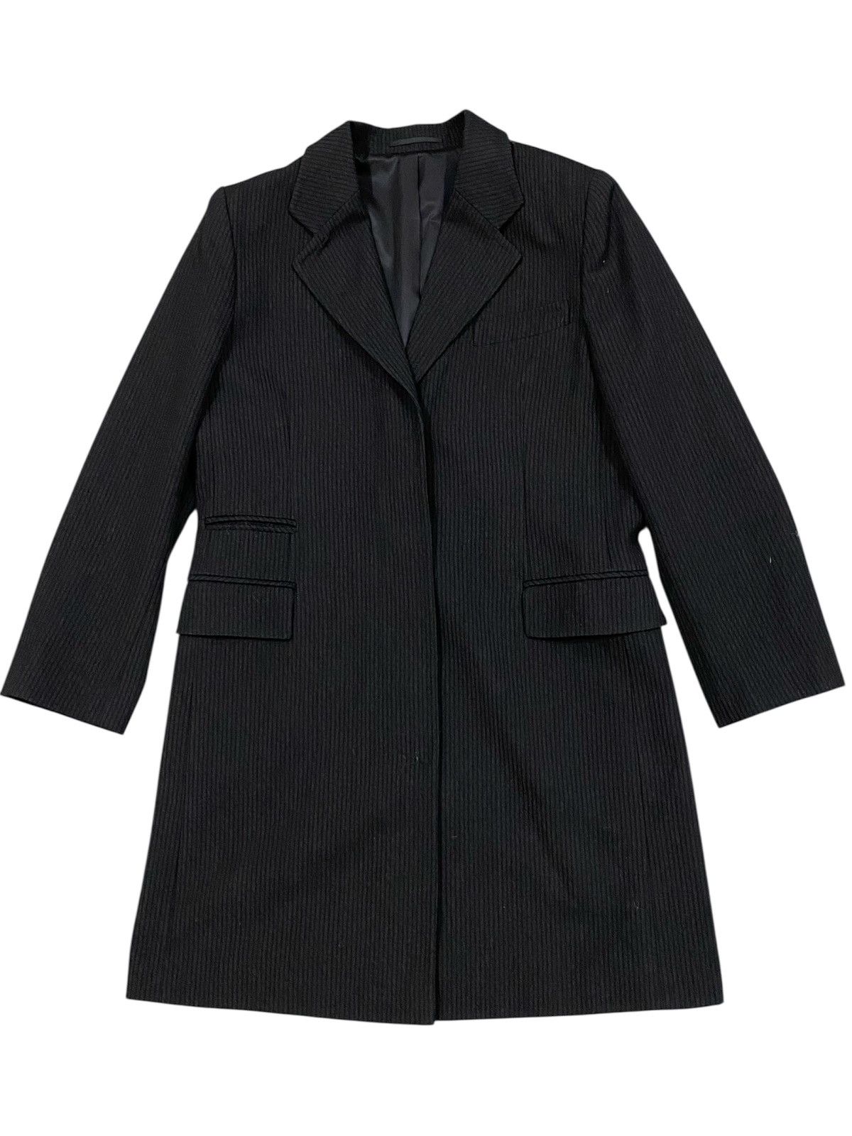 Margaret Howell Margaret Howell England Black Wool Overcoat Minimal Classic Size US S / EU 44-46 / 1 - 1 Thumbnail