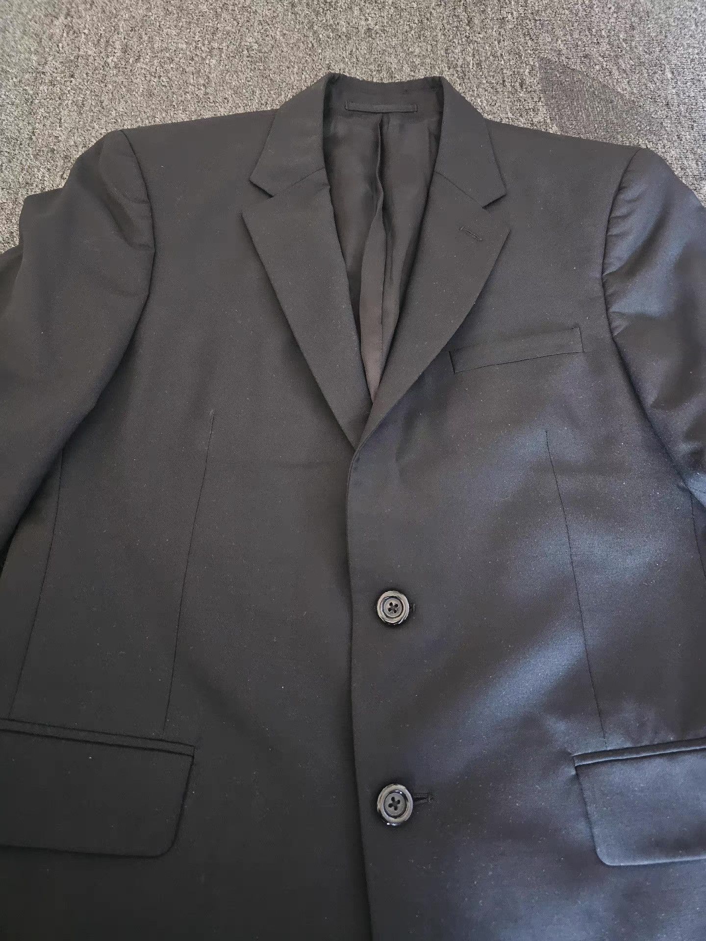Prada Prada black wool blazer. Q4 Size 50R - 2 Thumbnail