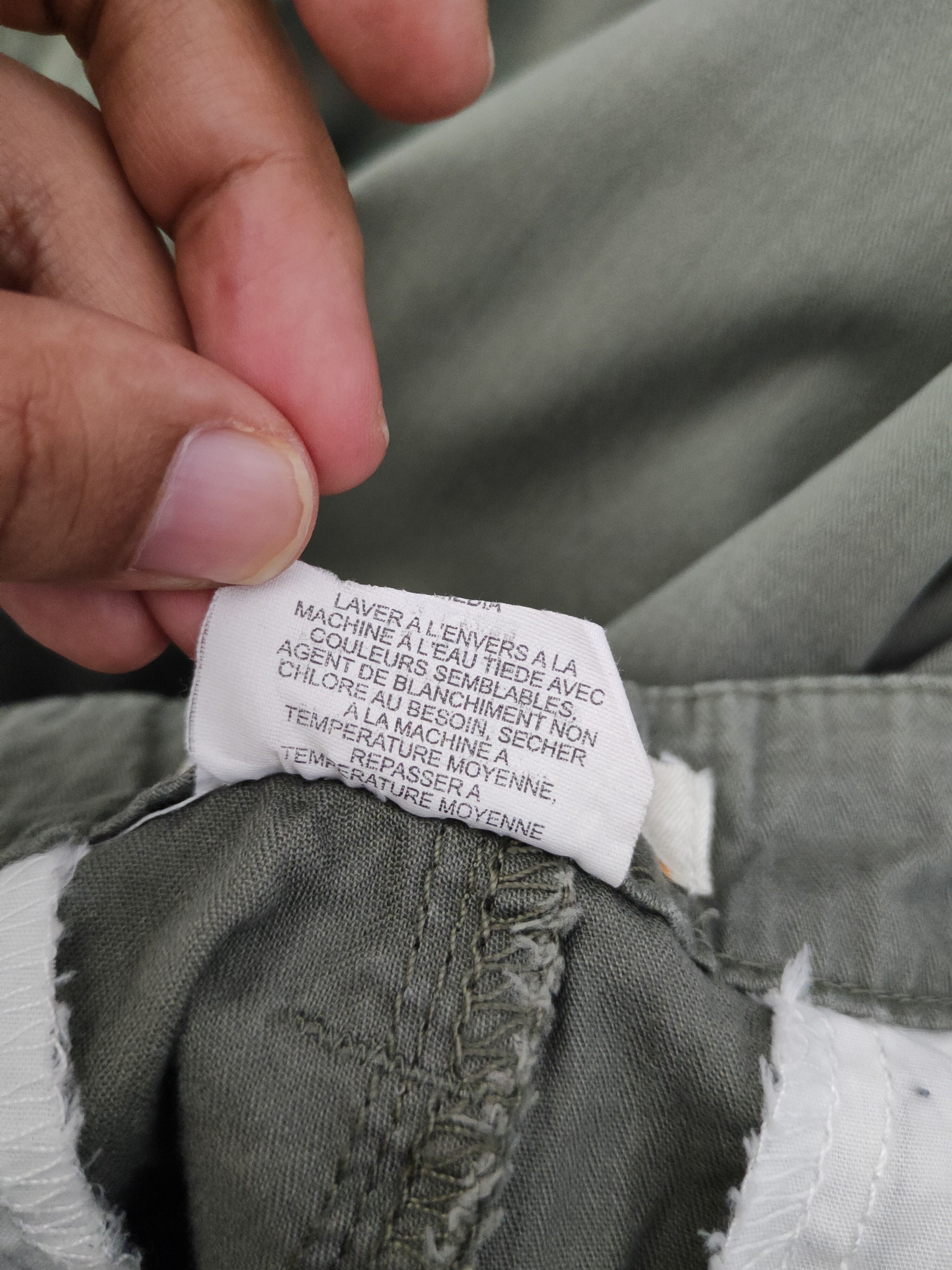 Japanese Brand DL Lee Green Multipocket Tactical Cargo Pants #947 Size US 33 - 12 Thumbnail