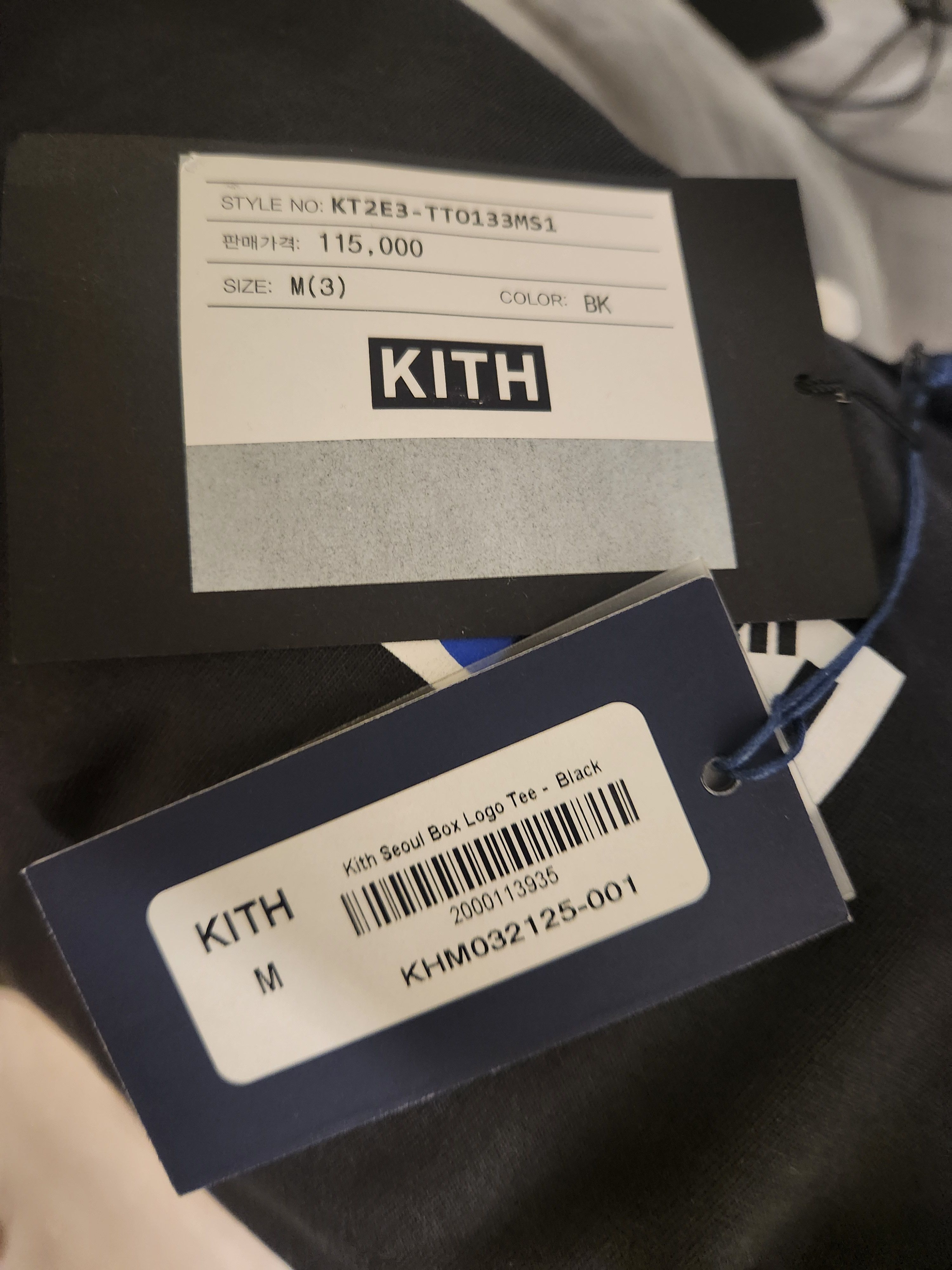 Kith Kith Seoul box logo tee Size US M / EU 48-50 / 2 - 8 Thumbnail