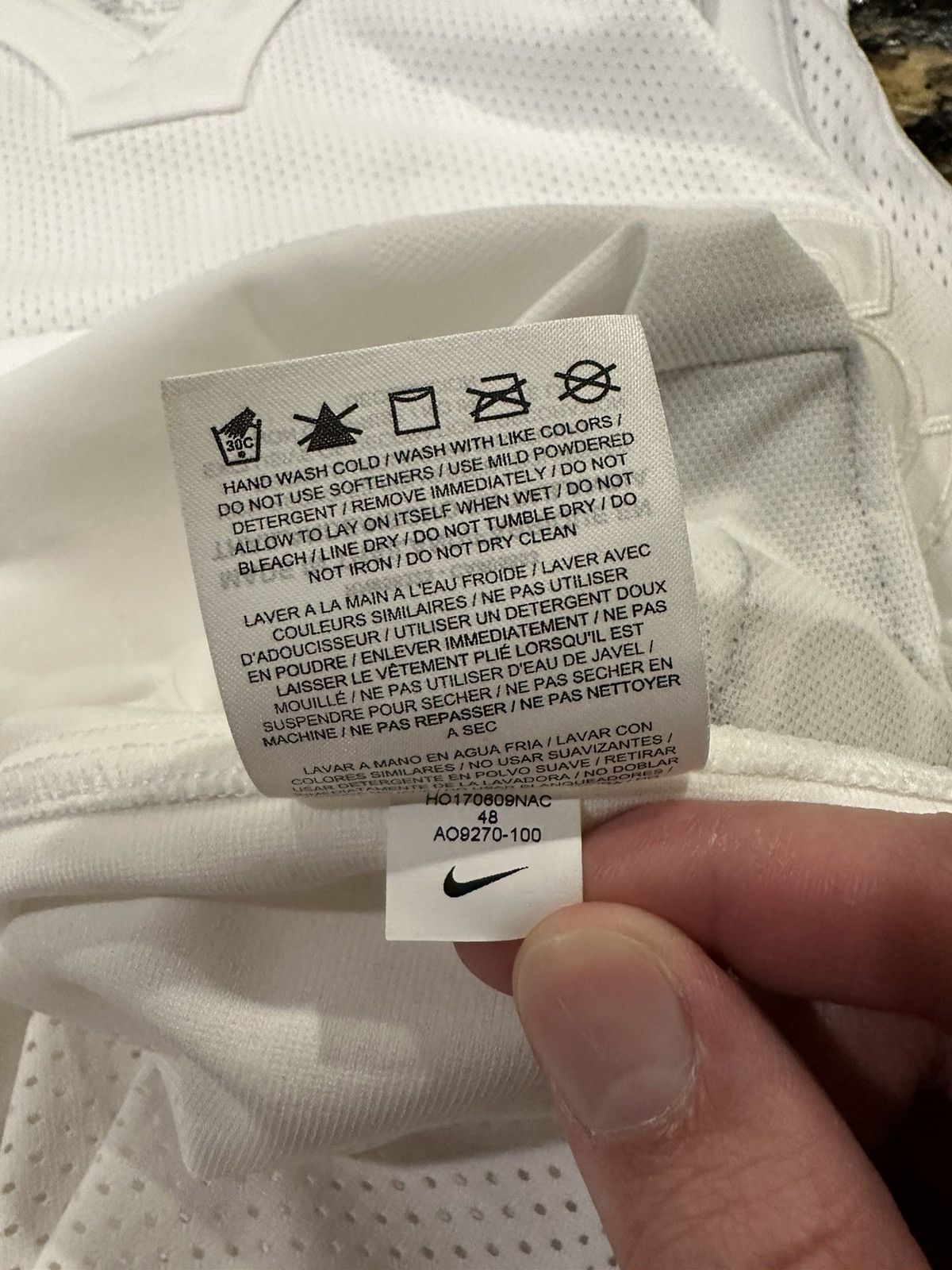Complex Nike x ComplexCon Exclusive Kobe Bryant White 8 Jersey Size US L / EU 52-54 / 3 - 14 Thumbnail
