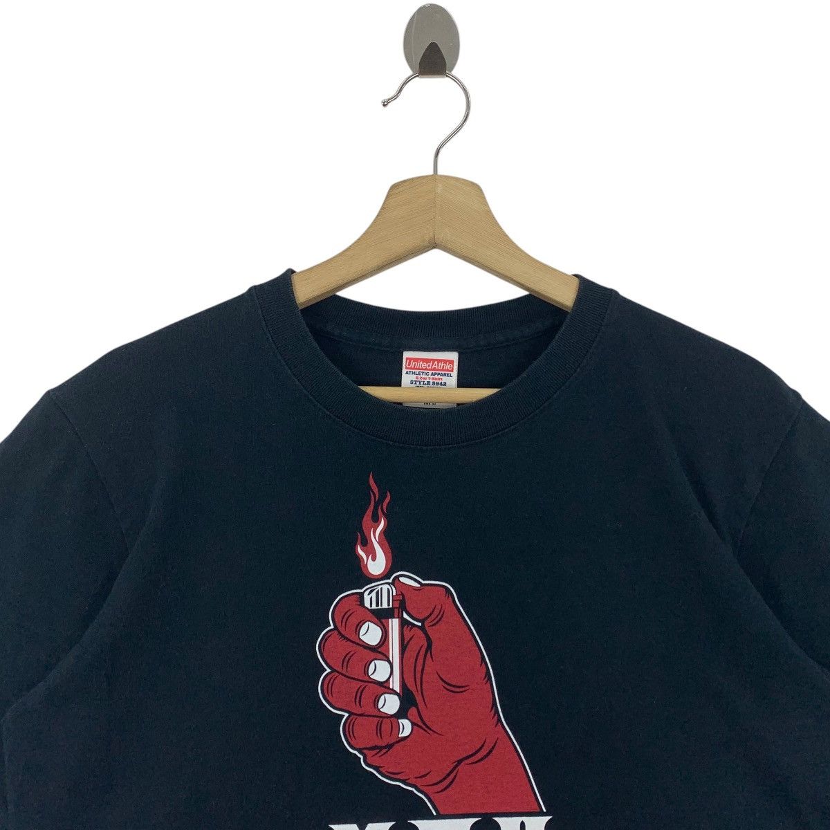 Band Tees × Japanese Brand MAXIMUM THE HORMONE x ROLLING CRADLE back hit tee Size US M / EU 48-50 / 2 - 3 Thumbnail