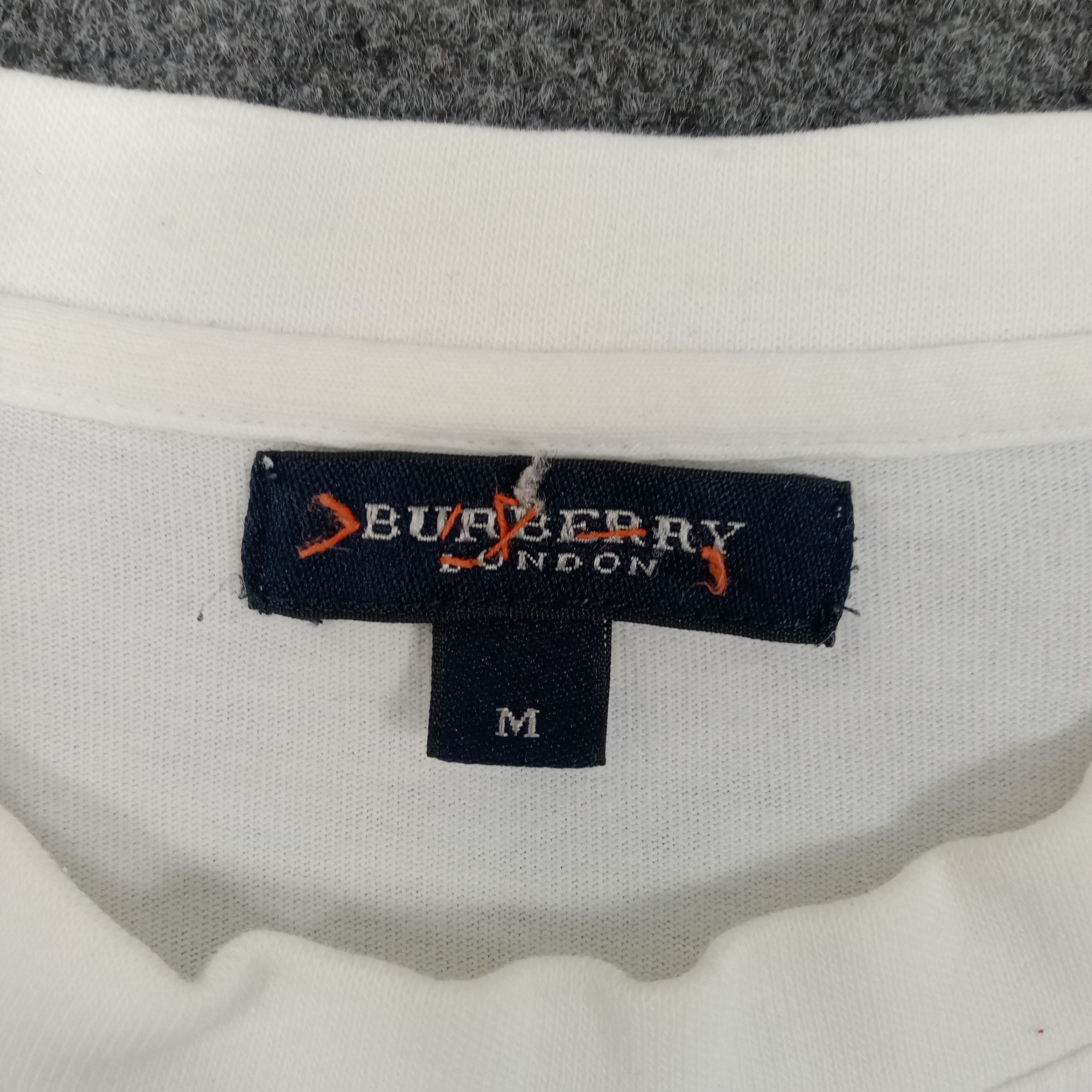 Burberry × Vintage Burberry London Nova Check Pocket Tshirt Size US M / EU 48-50 / 2 - 3 Thumbnail