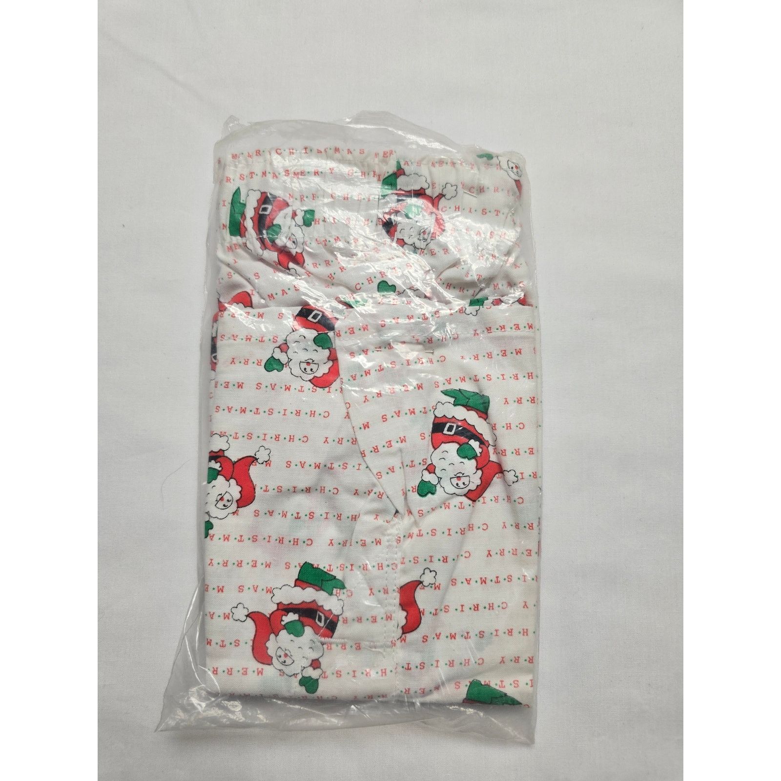 Vintage Vintage Merry Chrismas Boxer L Novilty Santa Christmas 90s Size 38 - 3 Thumbnail