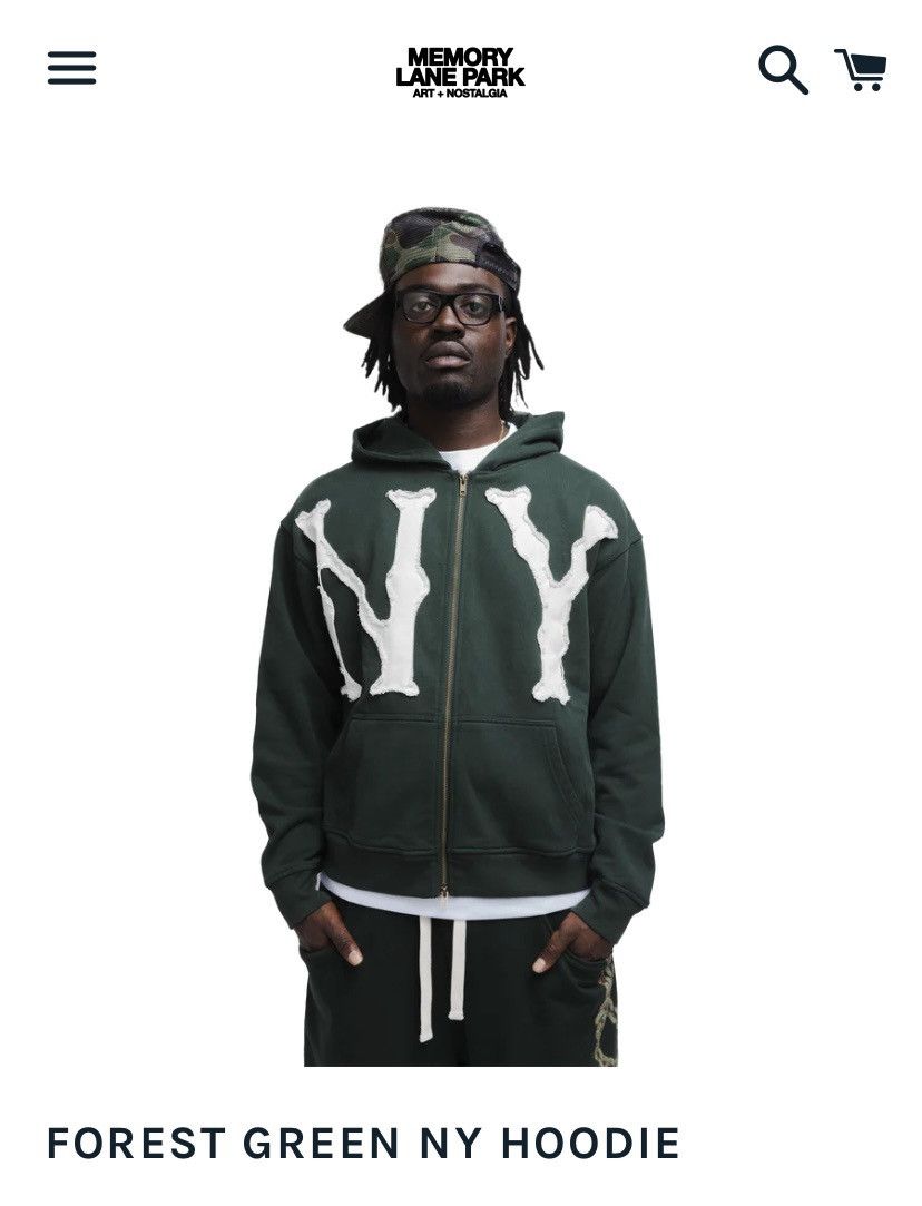 Other Memory Lane Park Green NY Hoodie Size US L / EU 52-54 / 3 - 2 Thumbnail