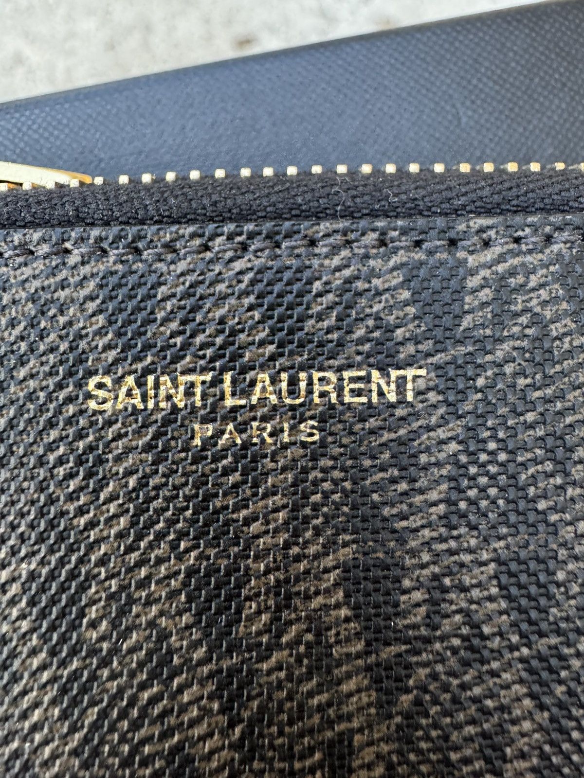Saint Laurent Paris Saint Laurent Black Leather Wallet Size ONE SIZE - 2 Thumbnail