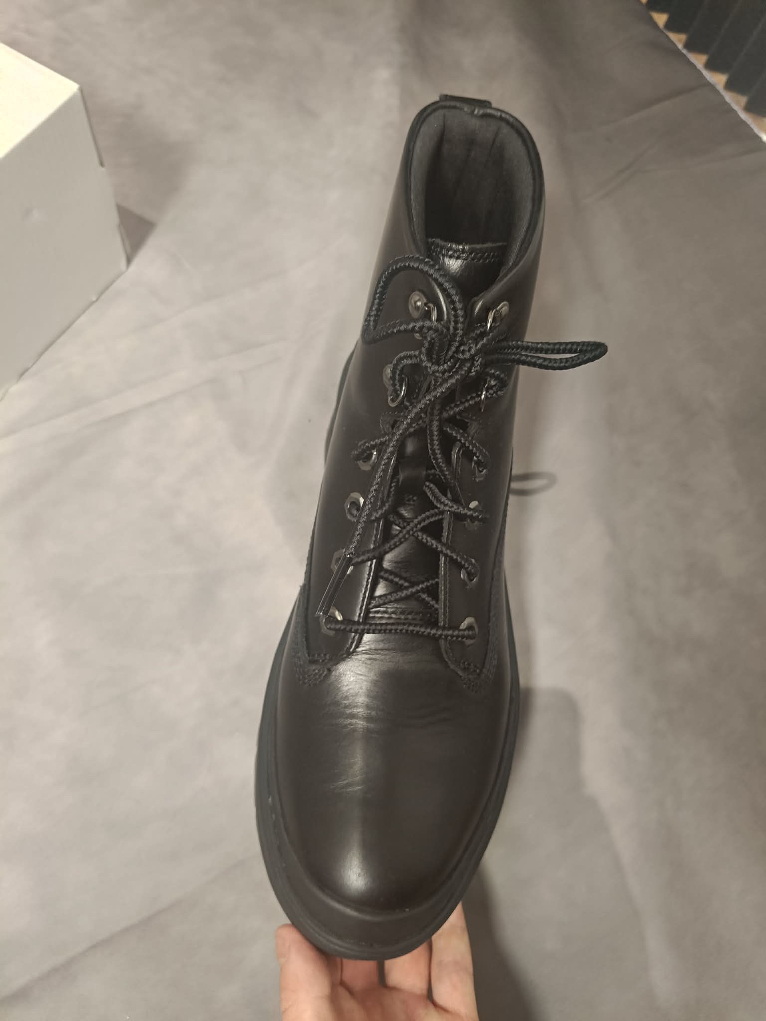 Timberland Timberland Roxie Lane Mid Lace Boot Black Full Grain 42eu Size US 11 / IT 41 - 10 Thumbnail