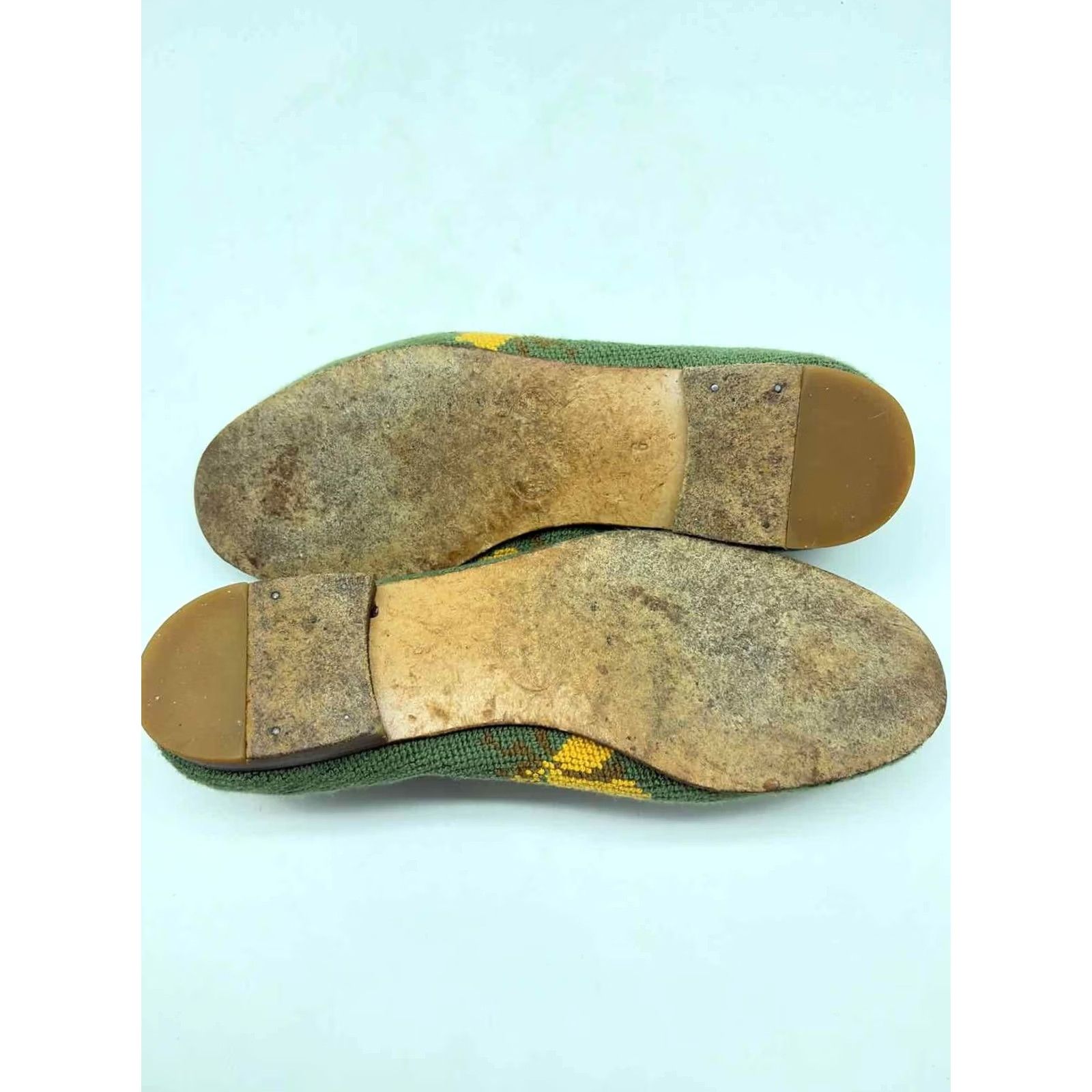Vintage Stubbs and Wooten Green Size 6 Slip On Flats Size US 6 / IT 36 - 6 Thumbnail