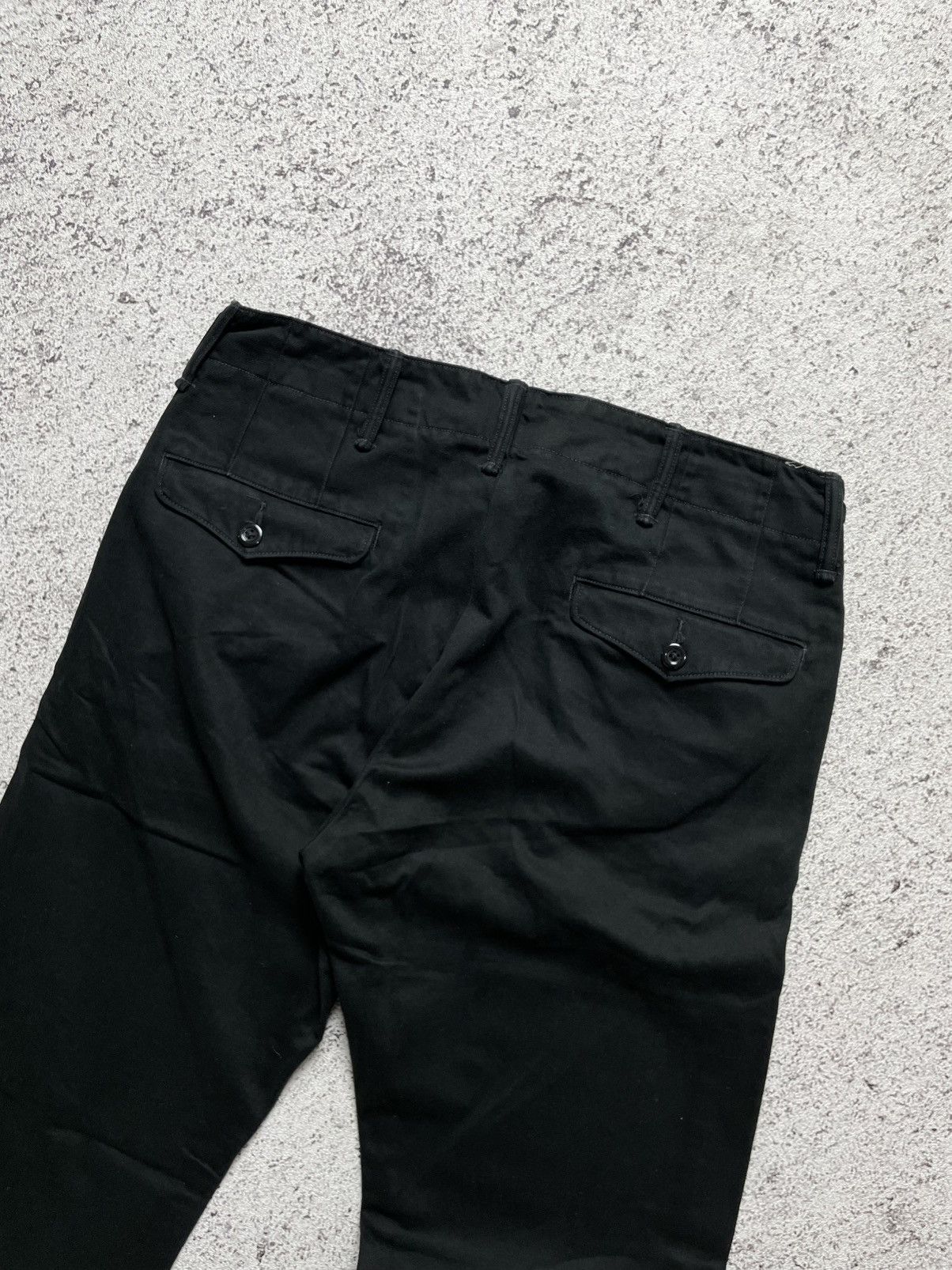 RRL Ralph Lauren RRL Ralph Lauren Black Officer Chino Pant Size US 30 / EU 46 - 8 Thumbnail