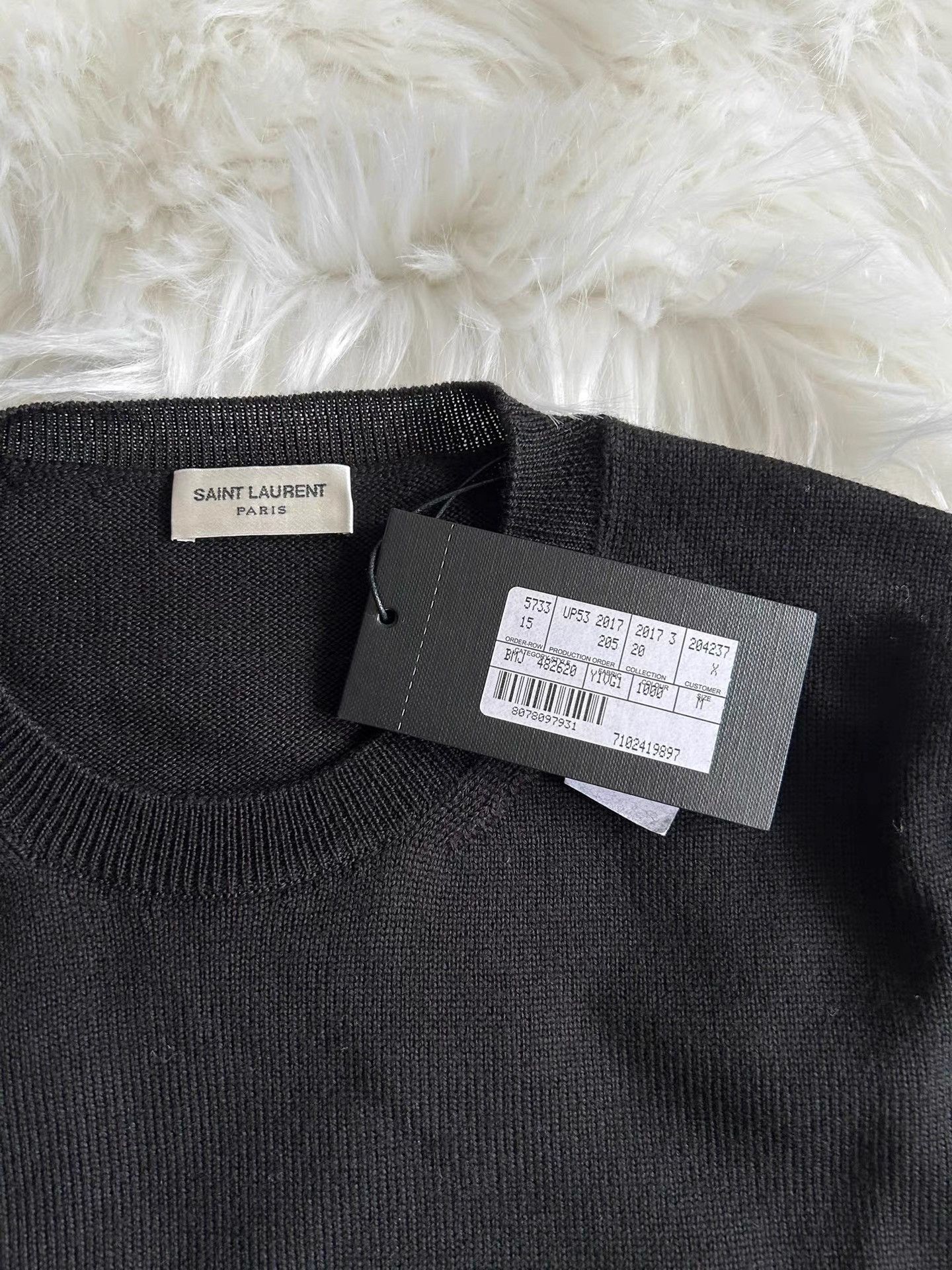 Saint Laurent Paris Saint Laurent Wool Knit Sweater K33 Size US M / EU 48-50 / 2 - 2 Thumbnail